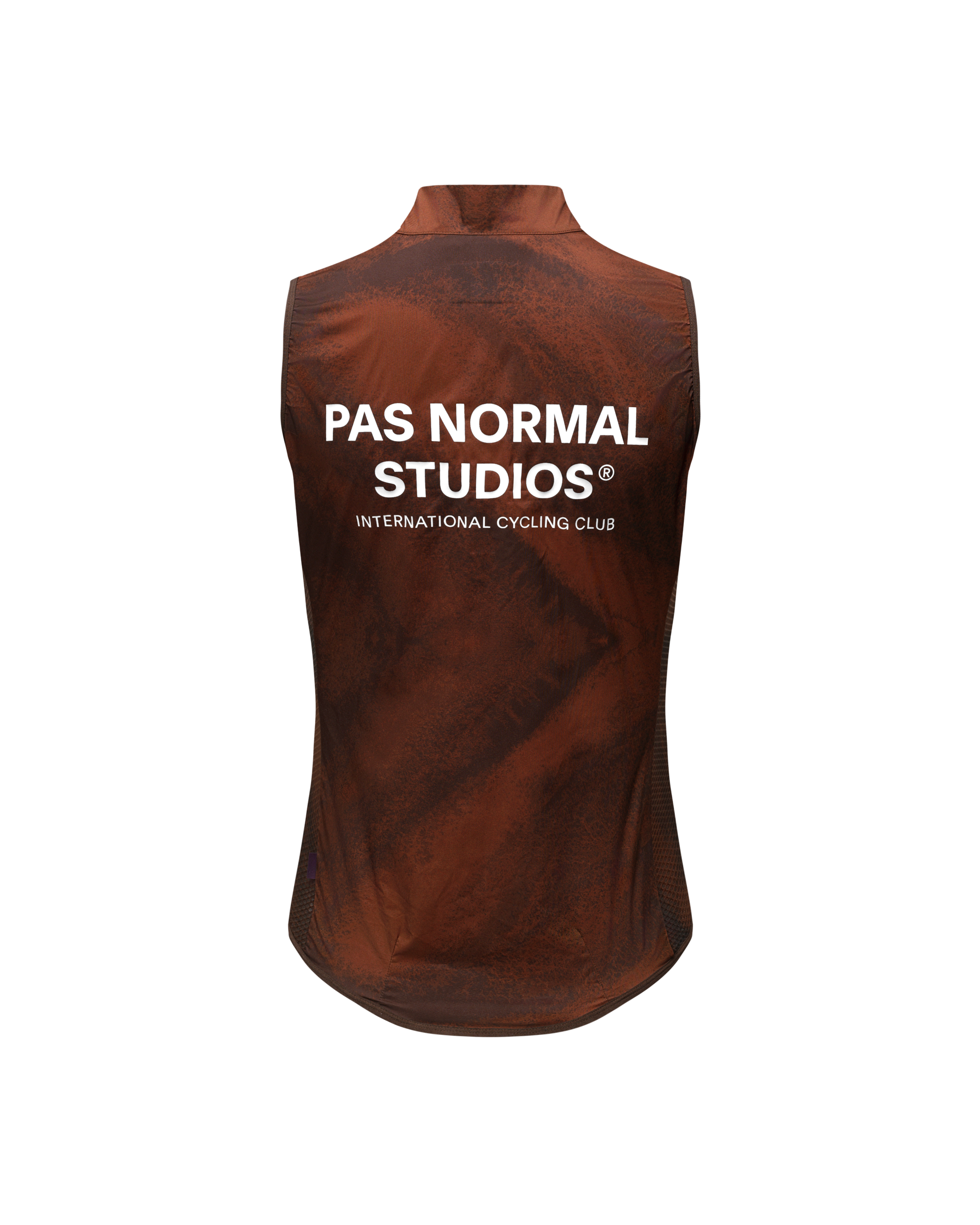Women´s Mechanism Stow Away Gilet - AOP Light brown