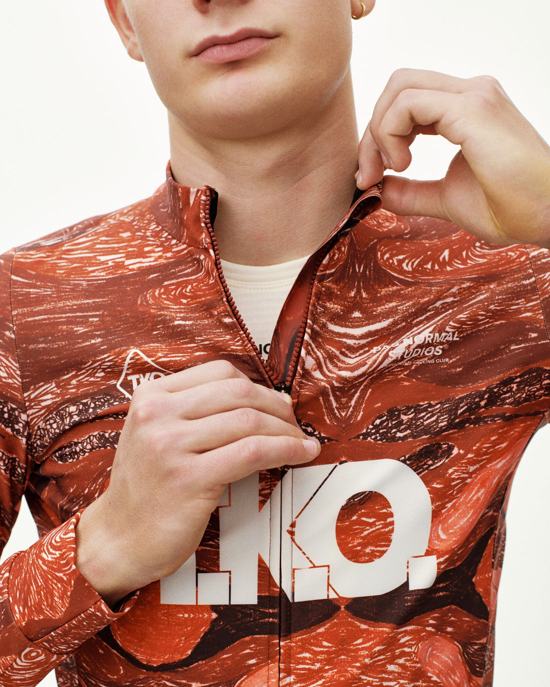 T.K.O. Woven Long Sleeve Jersey - T.K.O. Red