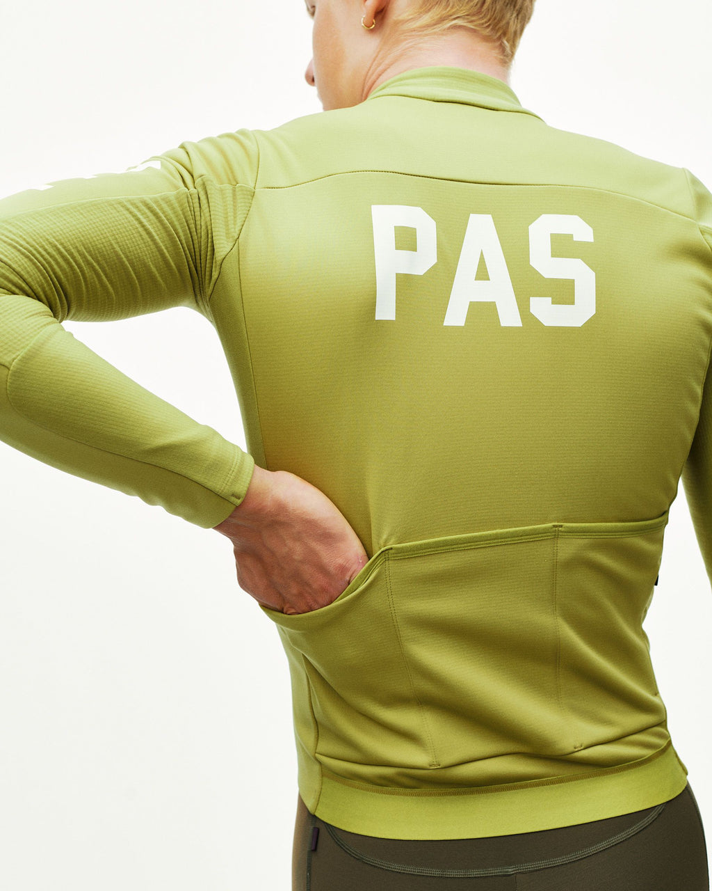 PAS Mechanism Thermal Long Sleeve Jersey 2.0 - Dark Lime