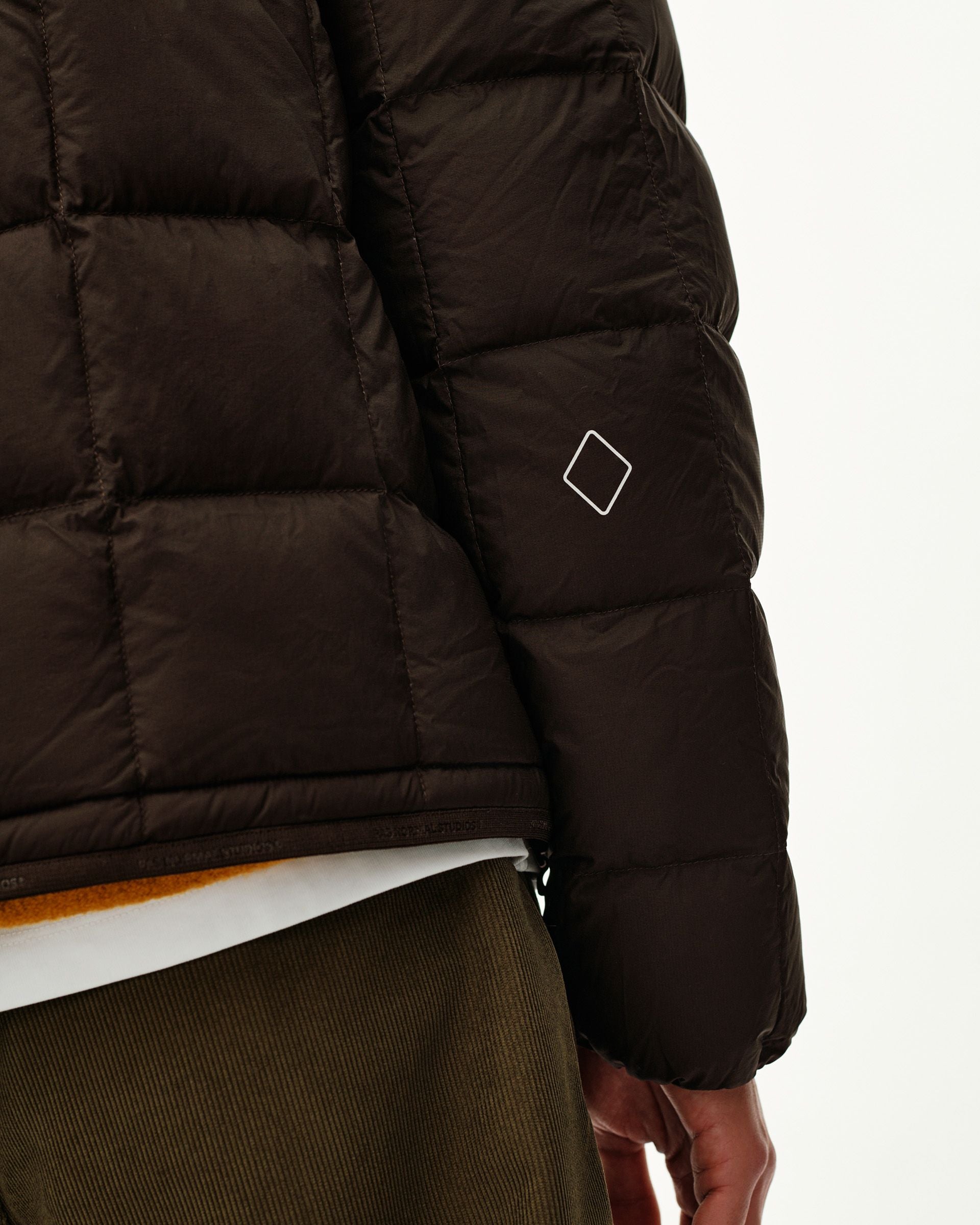 Off-Race Down Liner Jacket - Dark Coffee