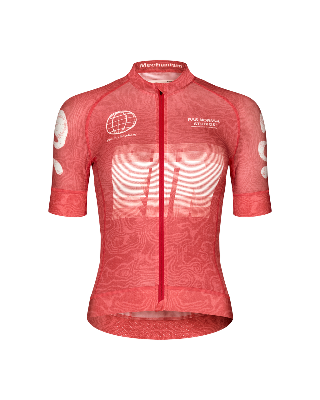 Women´s Mechanism Logo Jersey - AOP RTN Classic red