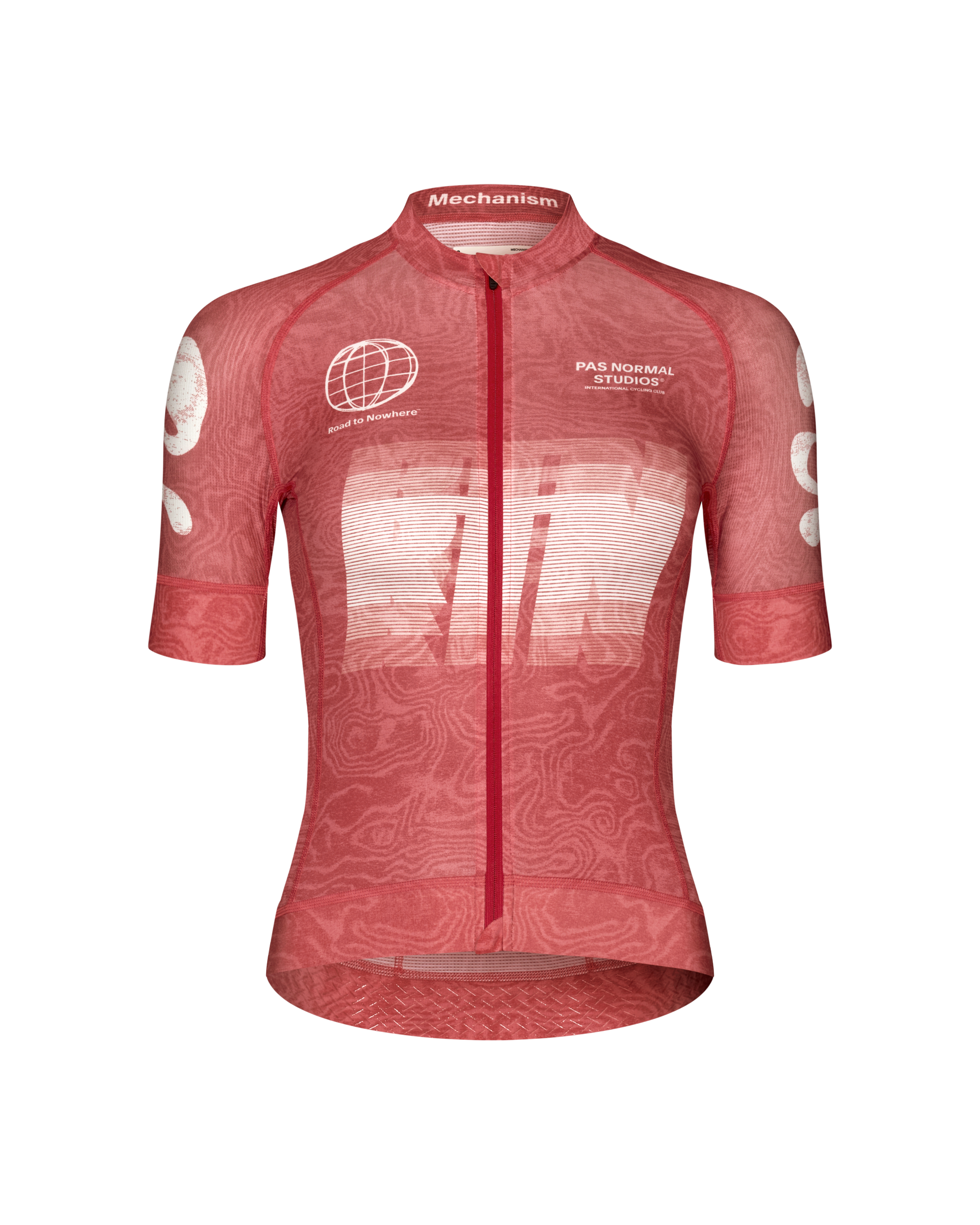 Women´s Mechanism Logo Jersey - AOP RTN Classic red