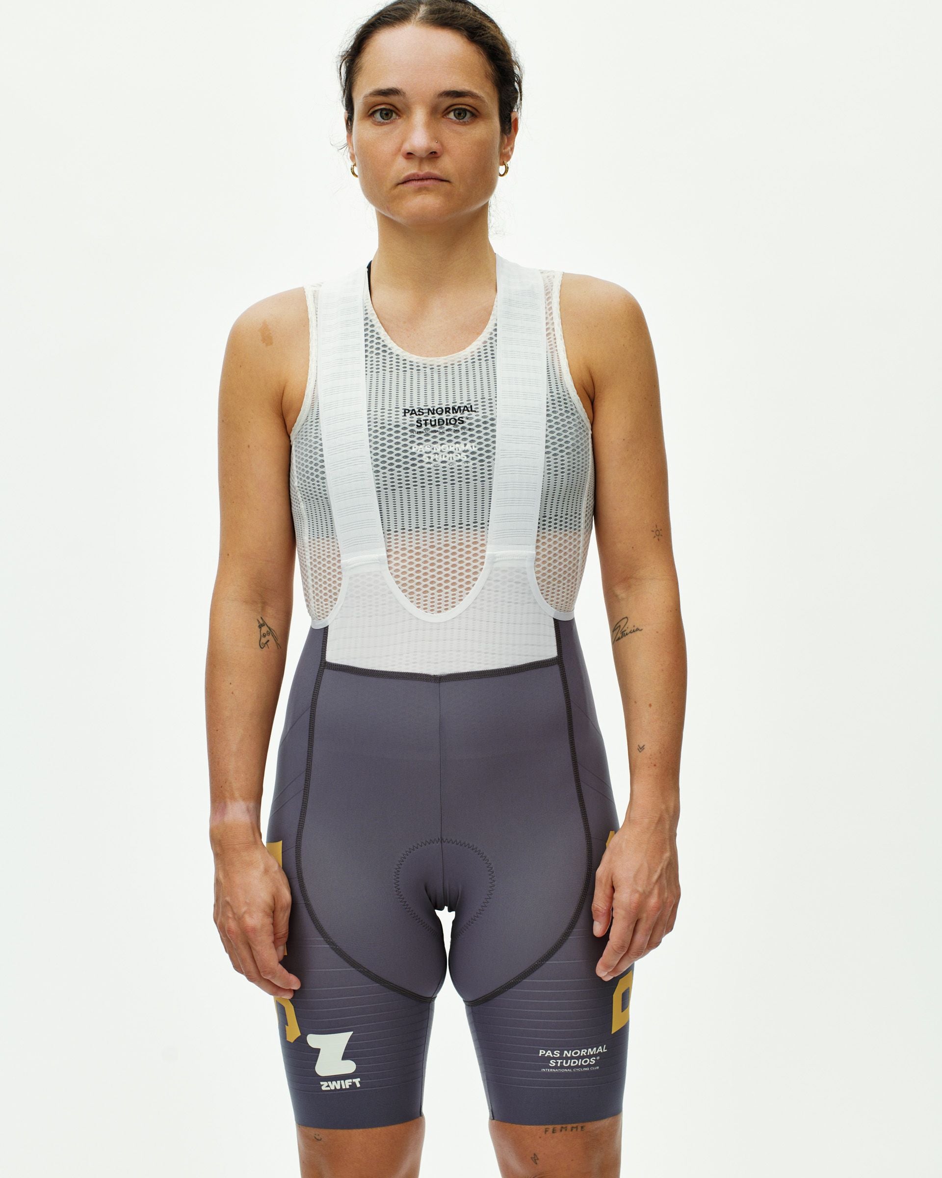 PAS Racing Women´s Mechanism Pro Bibs - Grey