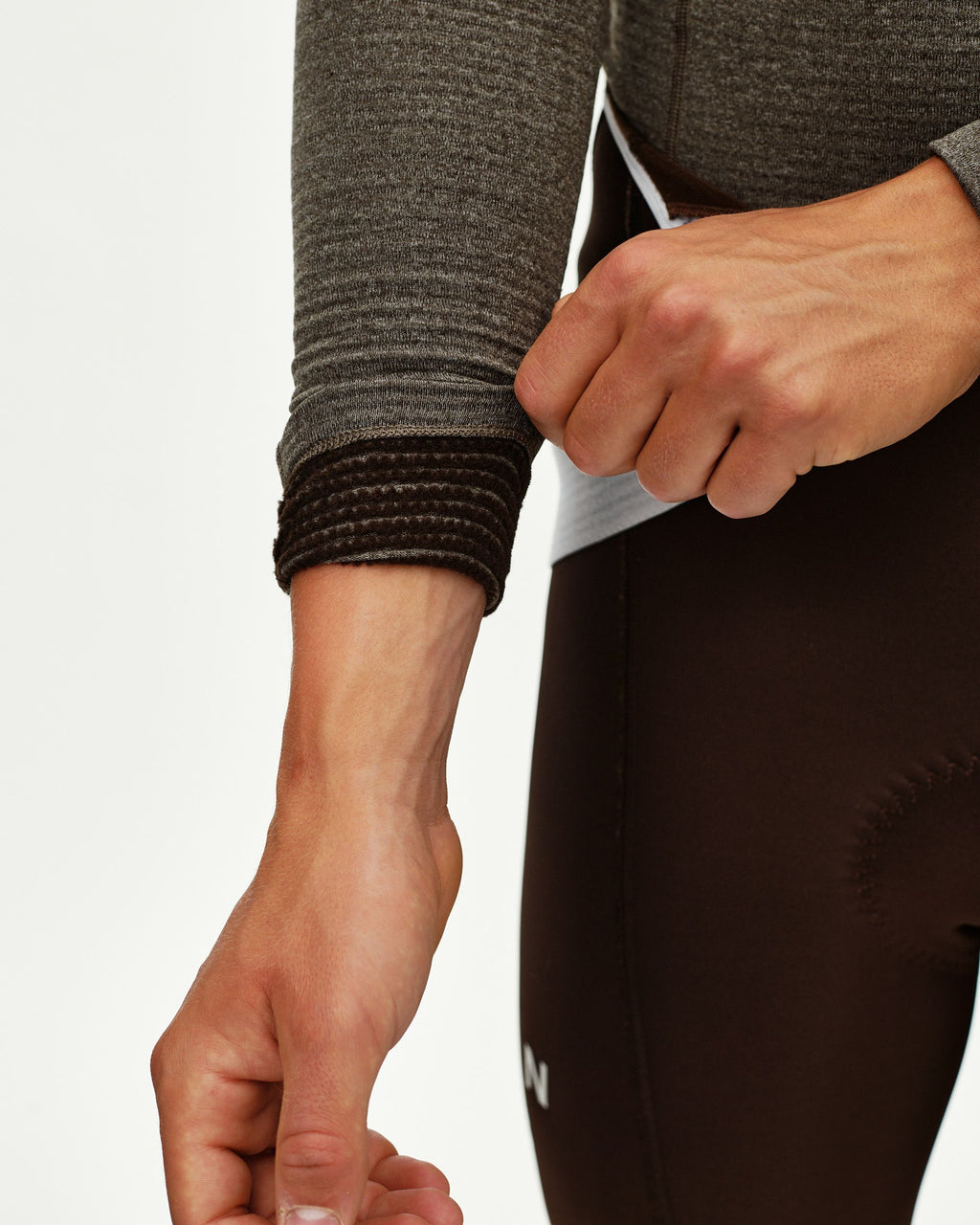 Thermal Long Sleeve Baselayer - Dark Coffee