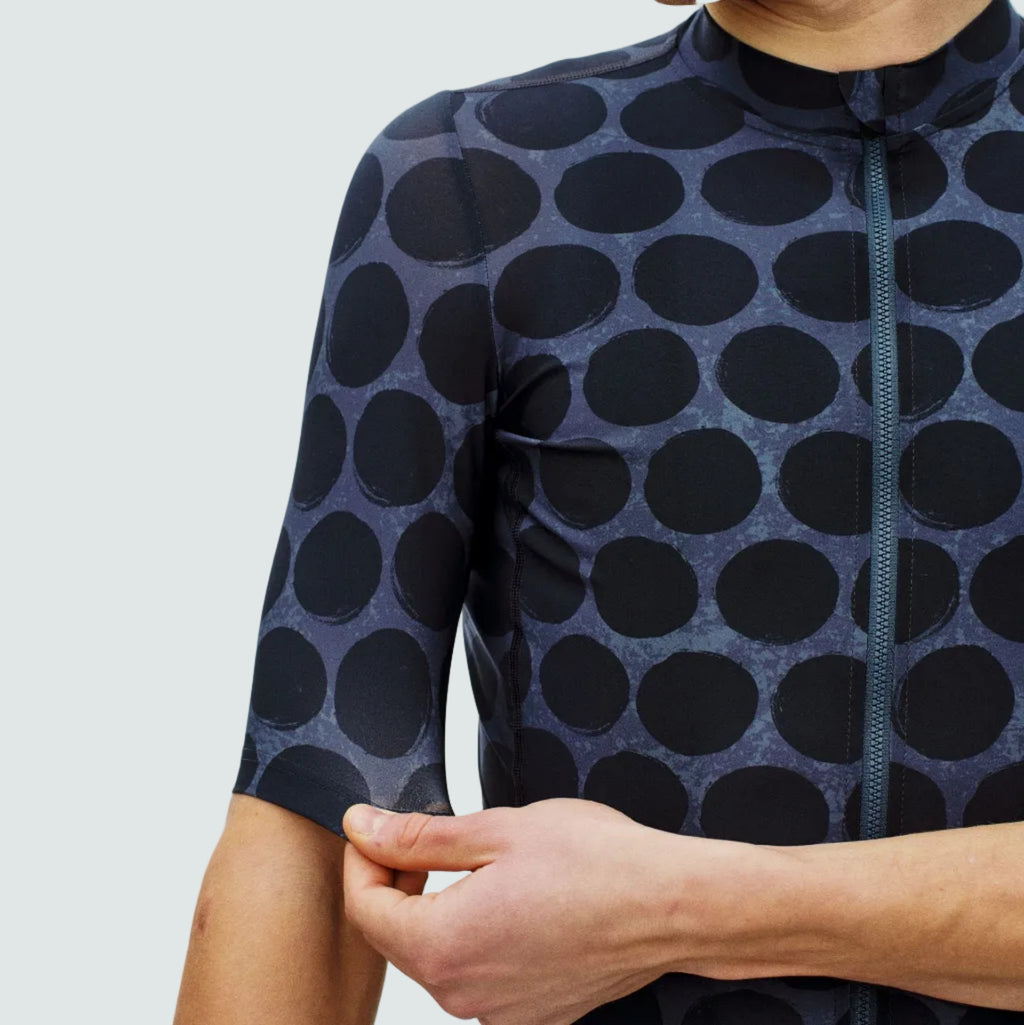 Essential Jersey - Dot Dark Navy