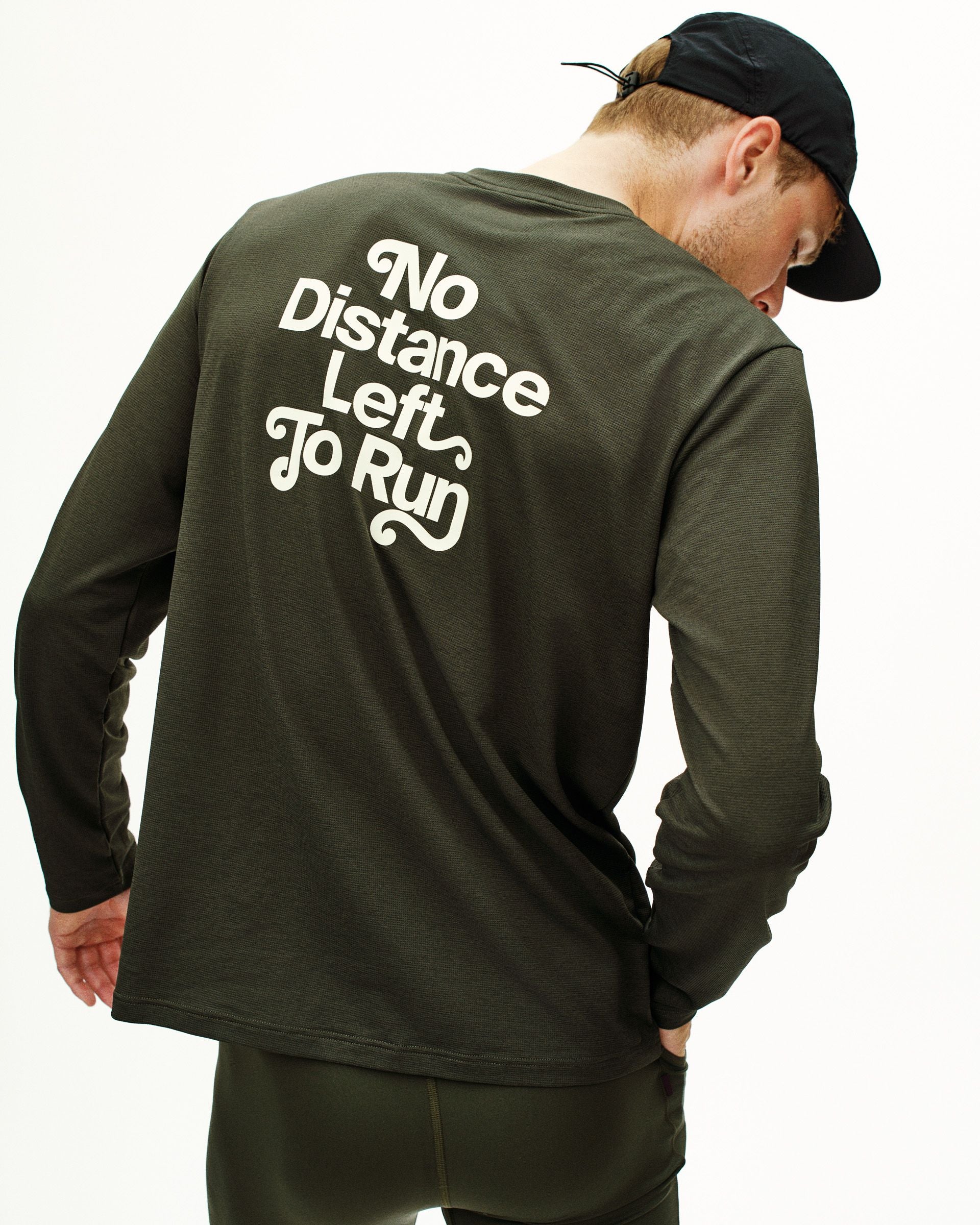 Balance Long Sleeve T-Shirt ND - Dark Olive