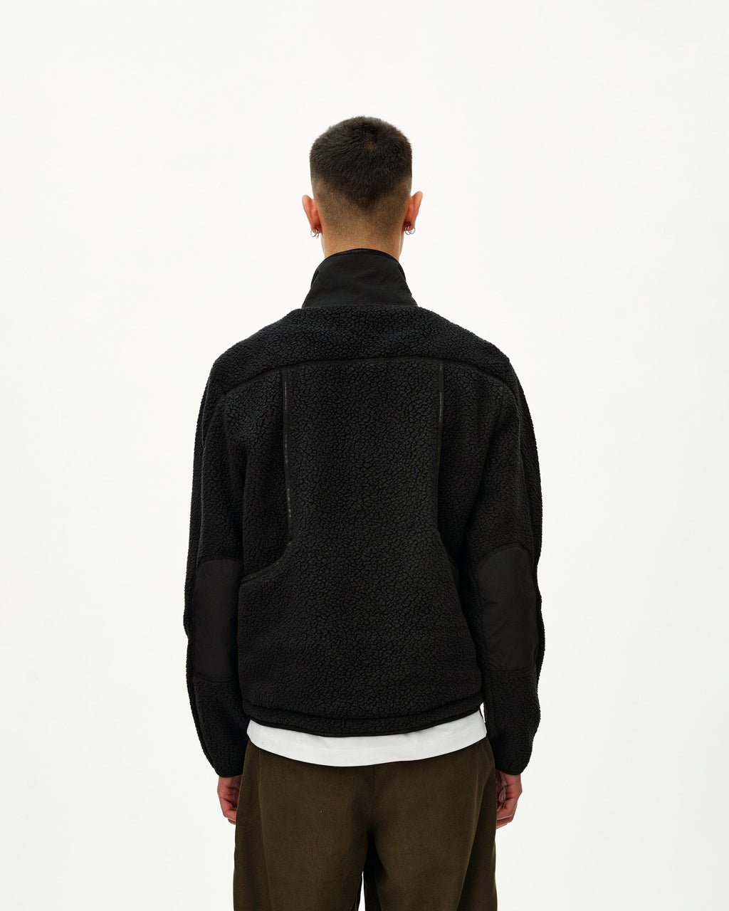 Off-Race Pile Fleece Jacket - Black