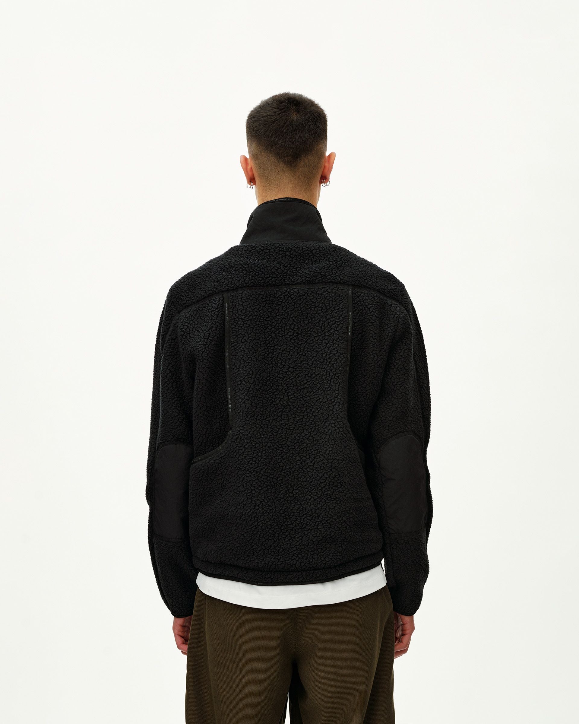 Off-Race Pile Fleece Jacket - Black