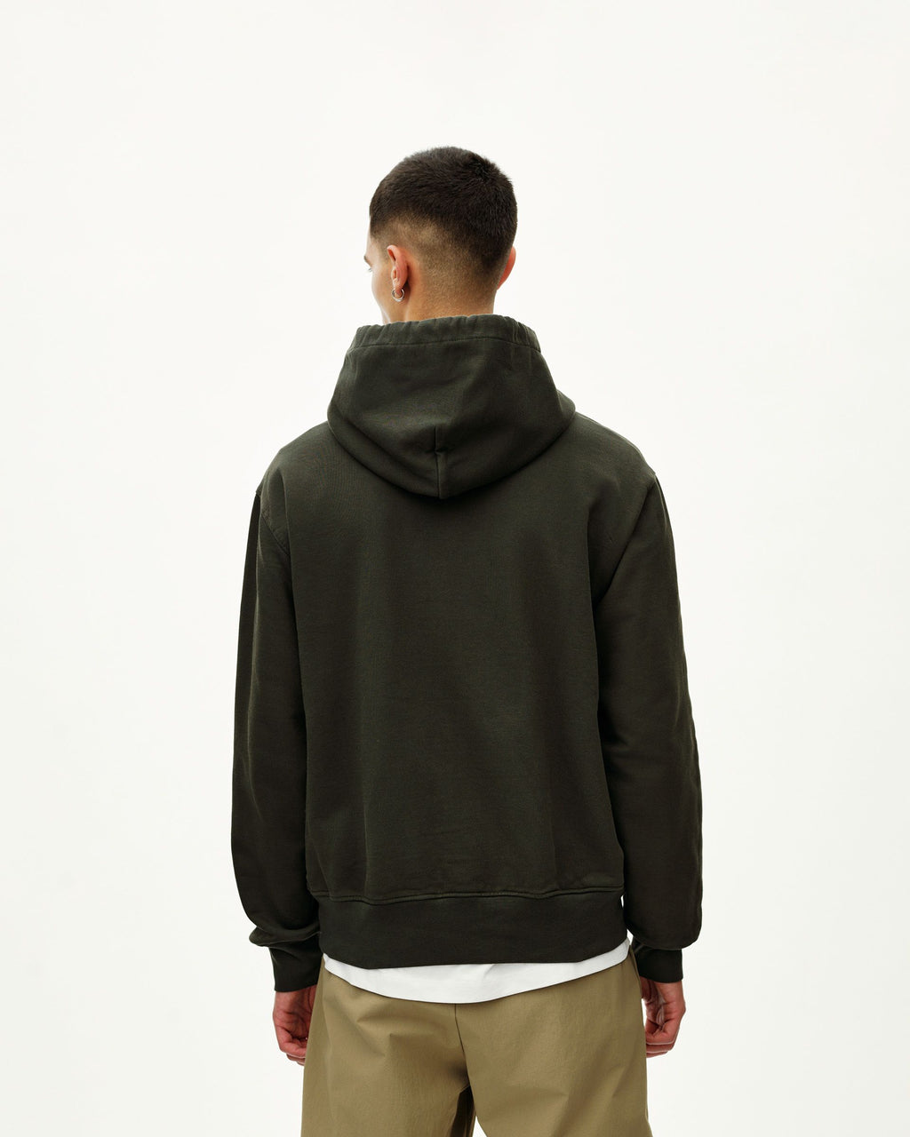 Off-Race Hoodie - Dark Olive
