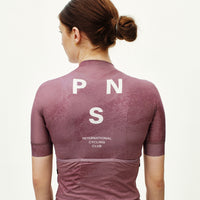 Women´s Mechanism Jersey - AOP Dark Mauve