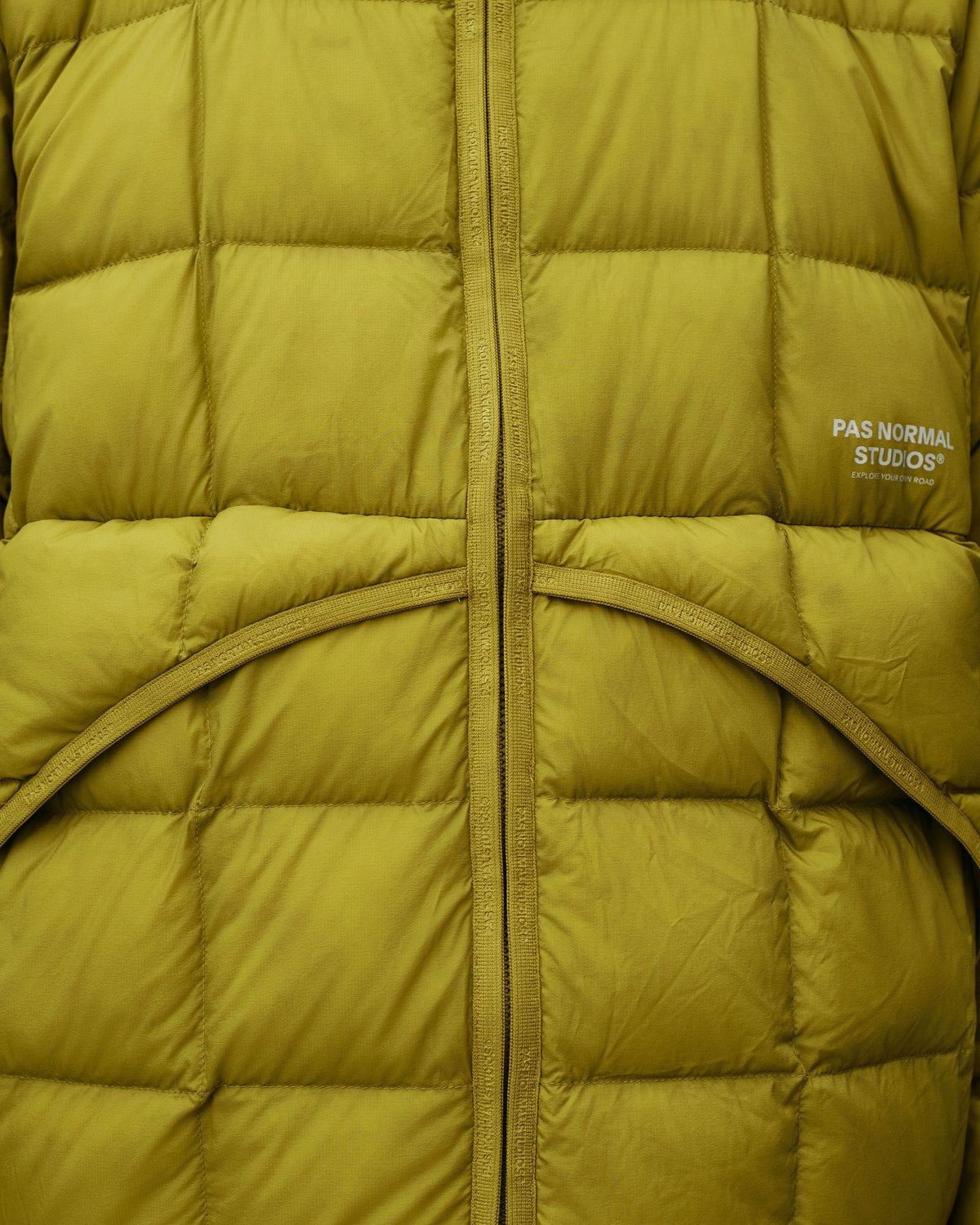 Off-Race Down Liner Jacket - Dark Lime
