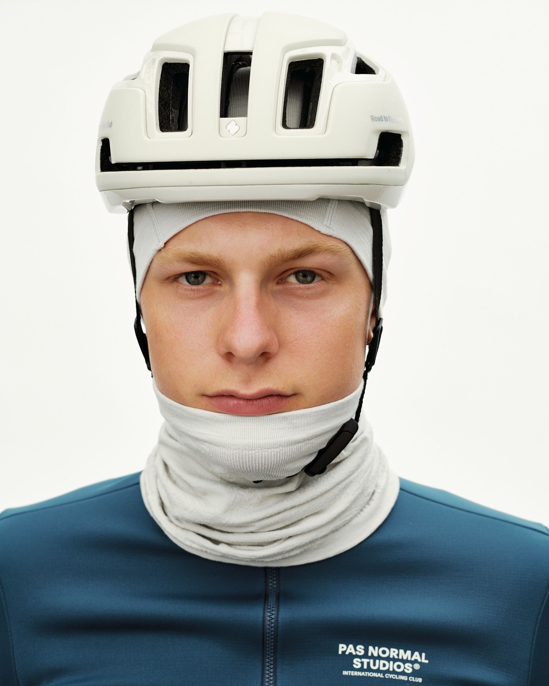 Logo Merino Knit Beanie - Misty Grey