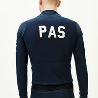 PAS Mechanism Thermal Long Sleeve Jersey - Navy