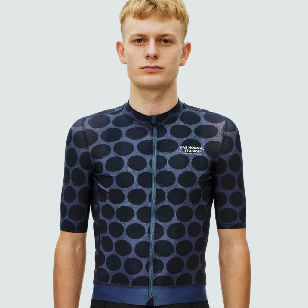 Essential Jersey - Dot Dark Navy