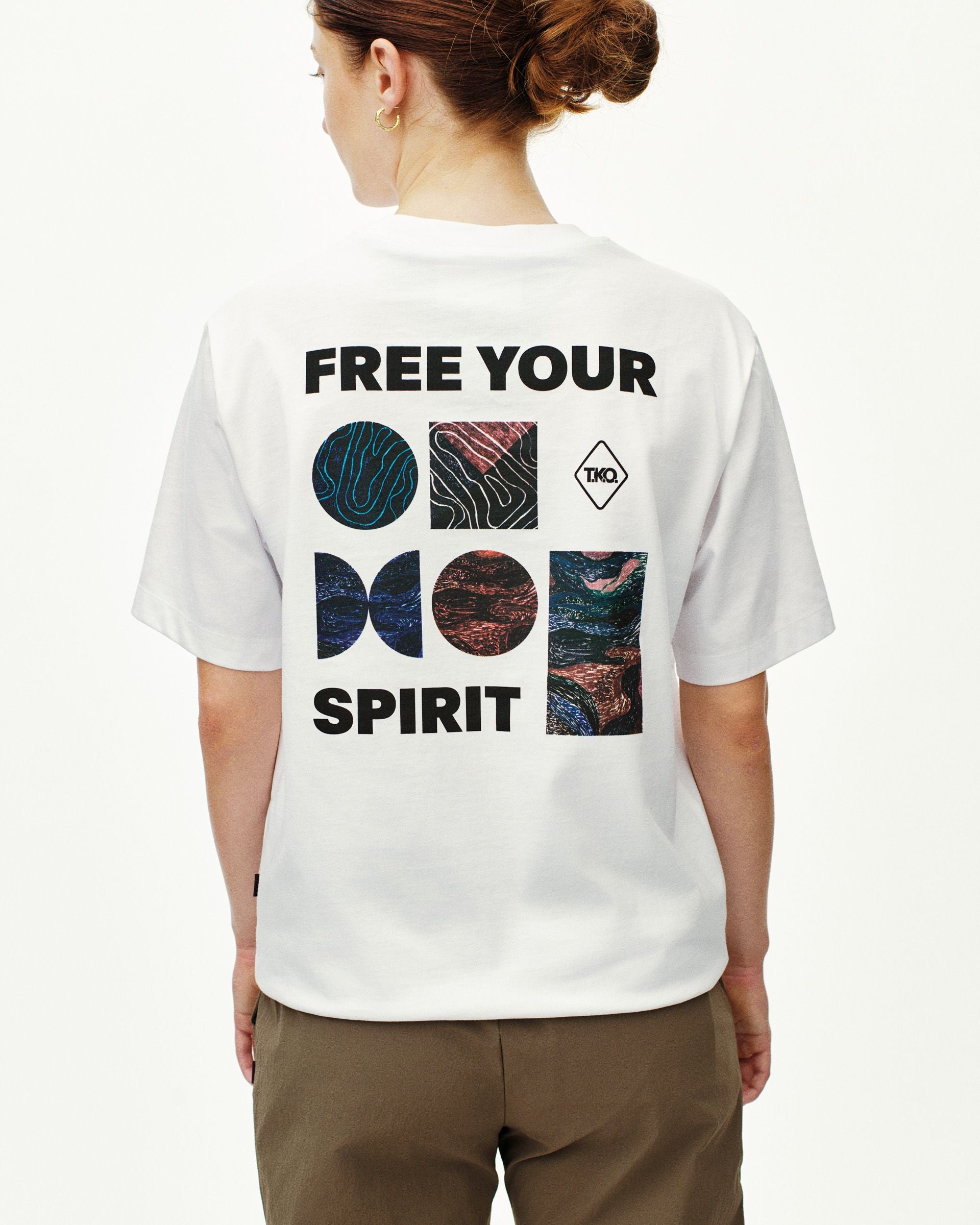 T.K.O. Off-Race Graphic T-Shirt - White