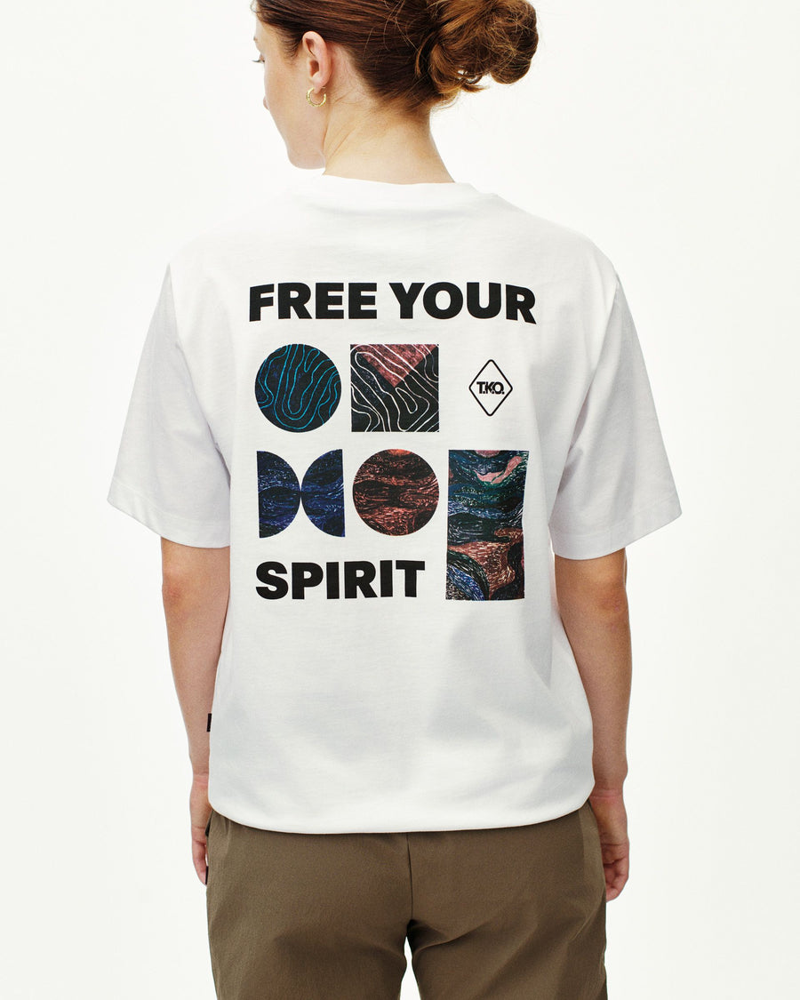 T.K.O. Off-Race Graphic T-Shirt - White