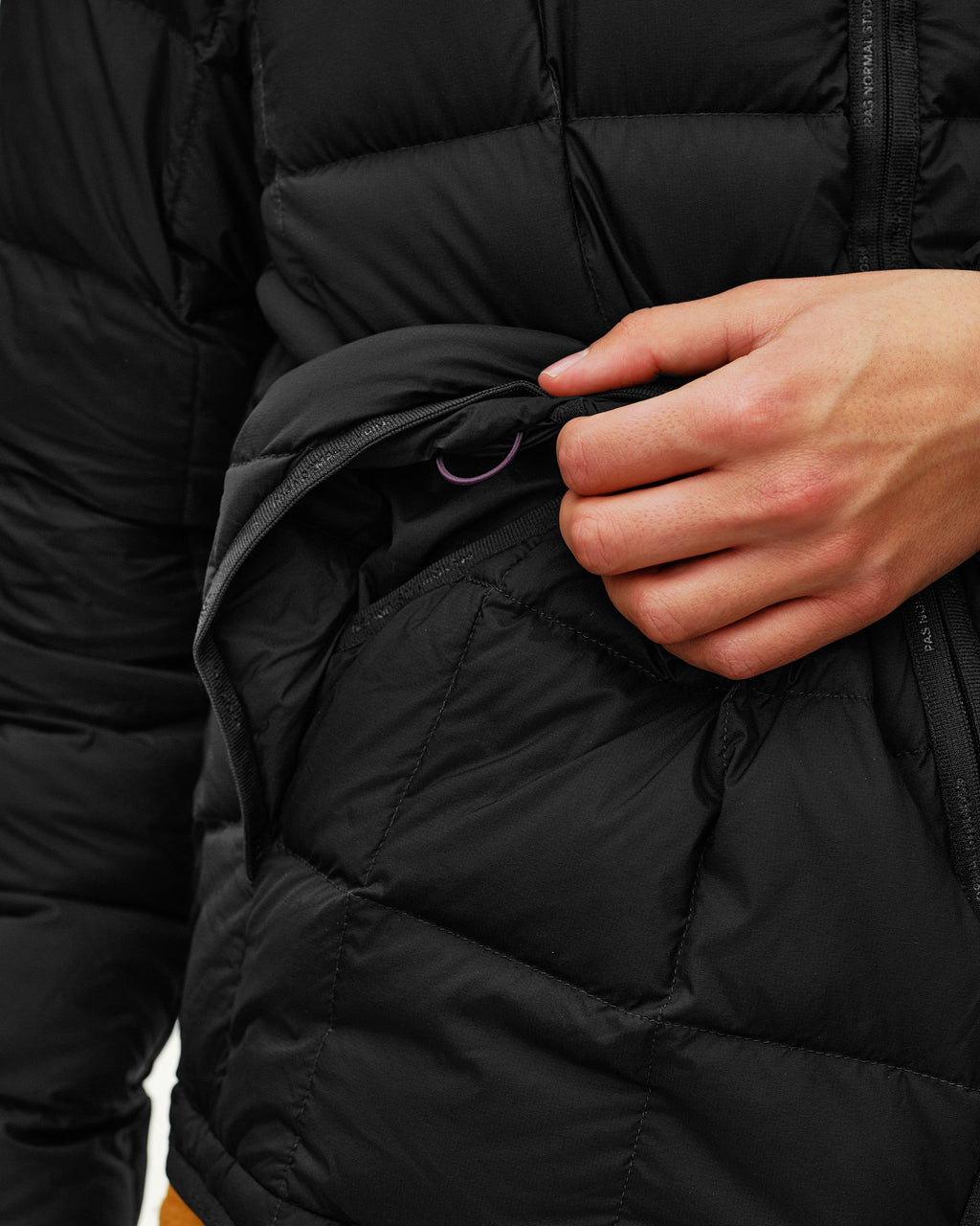 Off-Race Down Liner Jacket - Black