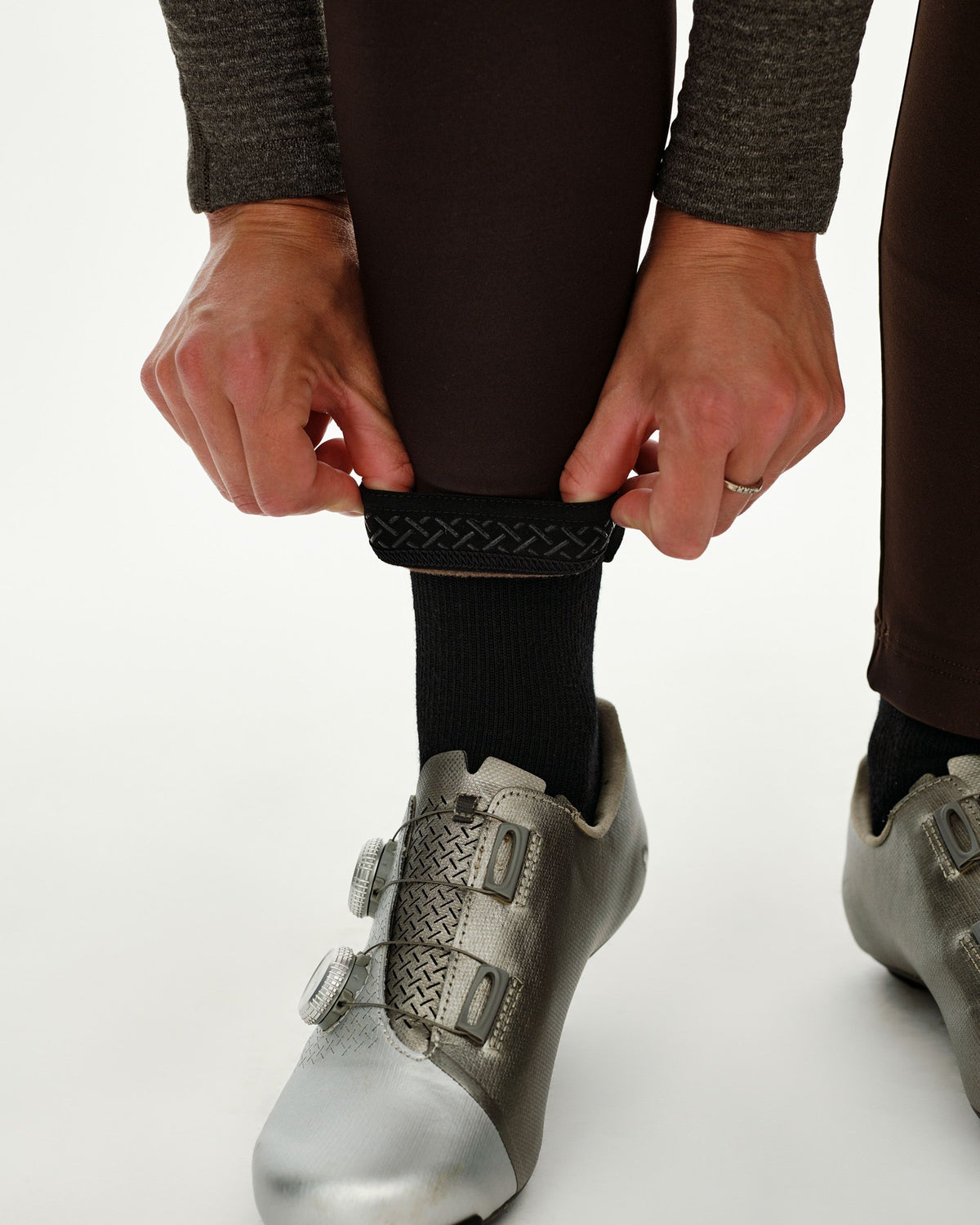Women´s Mechanism Thermal Long Bibs - Dark Coffee