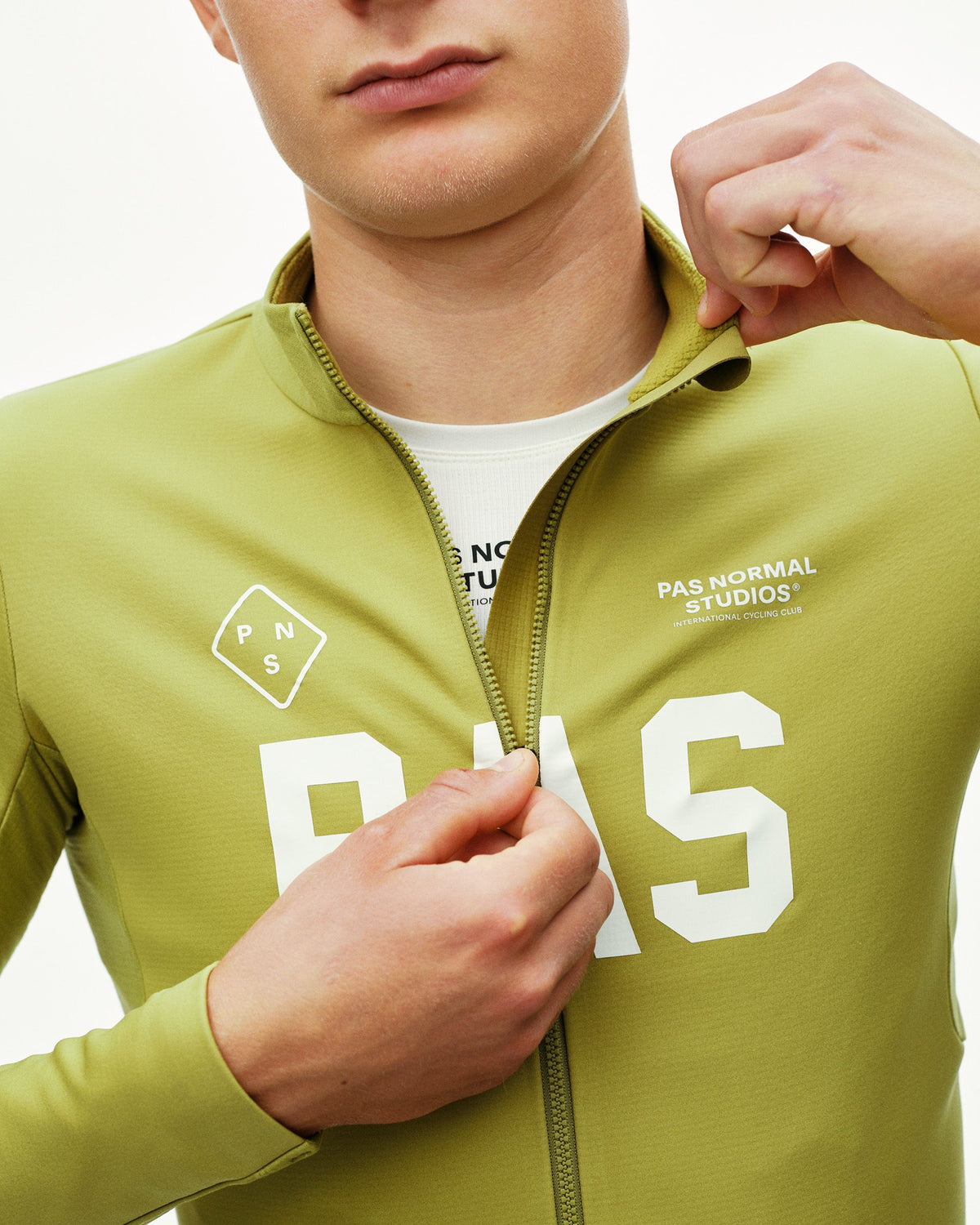 PAS Mechanism Thermal Long Sleeve Jersey 2.0 - Dark Lime
