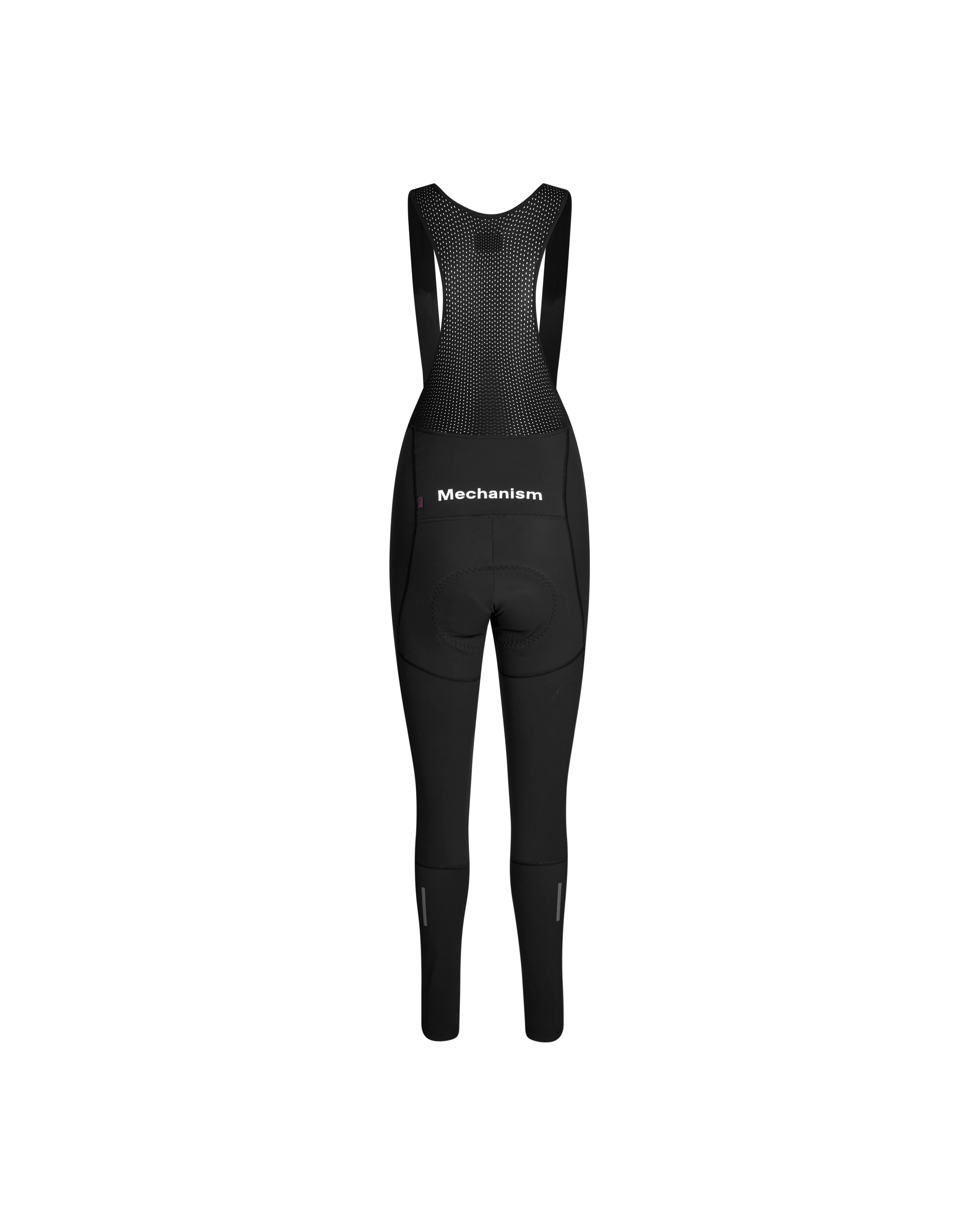 Women's Mechanism Deep Winter Long Bibs - Black