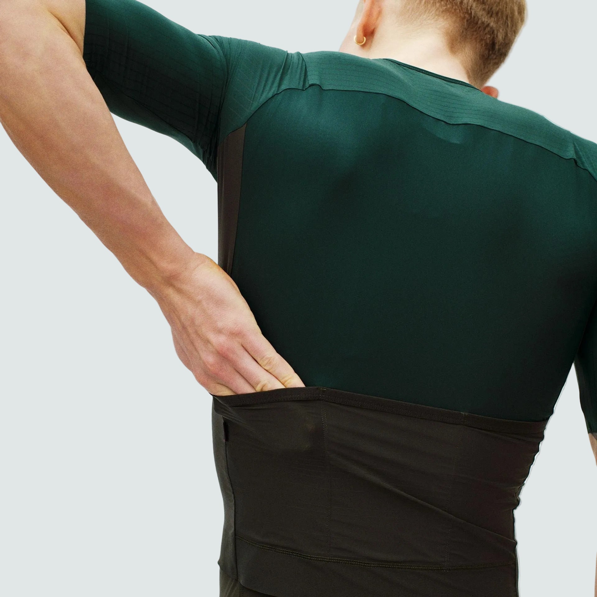 Mechanism Pro Jersey - Petroleum / Dark Olive