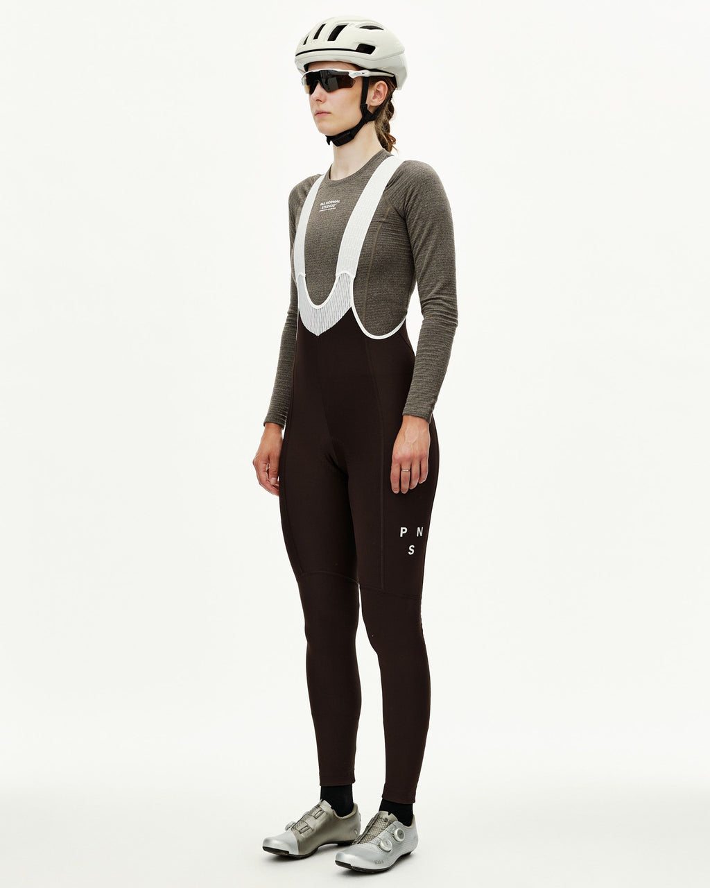 Women´s Mechanism Thermal Long Bibs - Dark Coffee