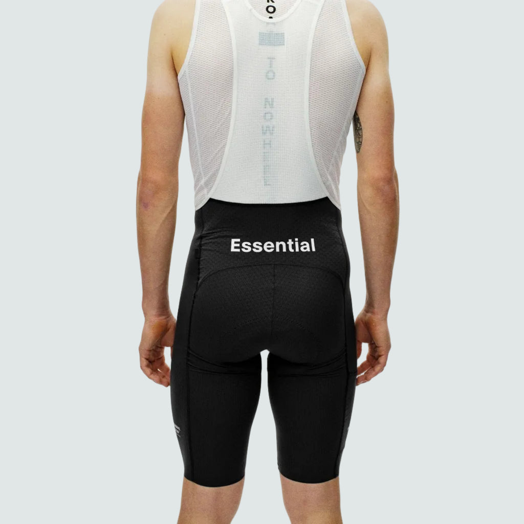 Essential Light Cargo Bibs - Black