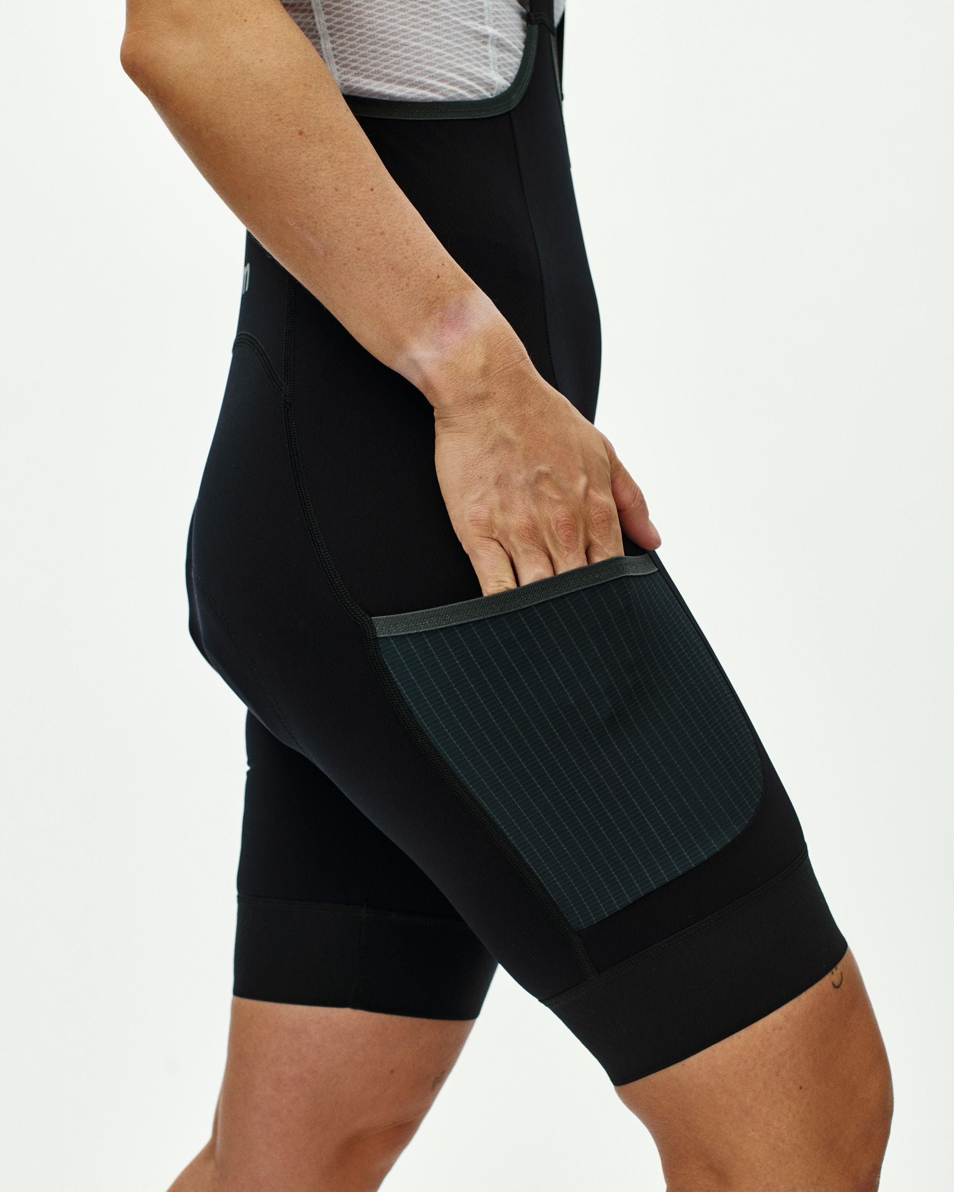 Escapism Cargo Bibs - Black