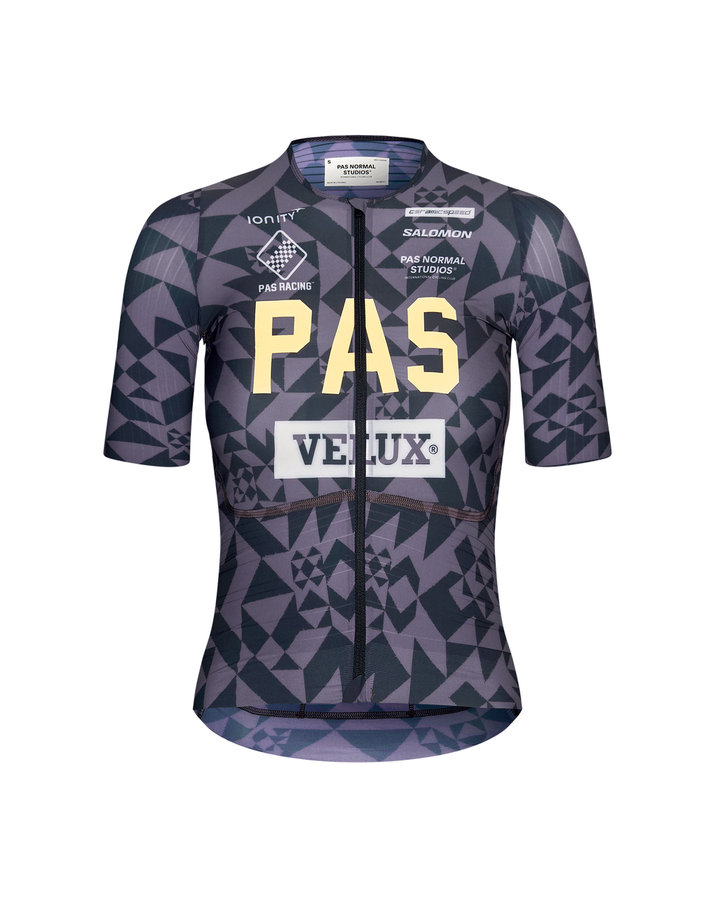 PAS Racing Women´s Mechanism Pro Jersey - AOP Origami Grey
