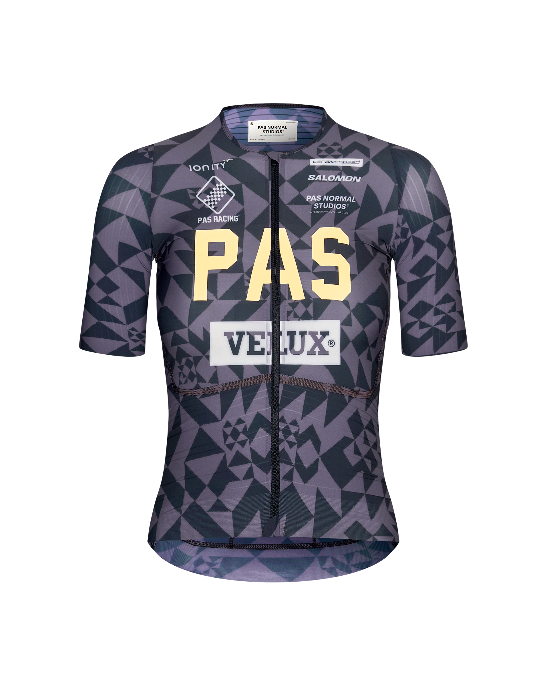 PAS Racing Women´s Mechanism Pro Jersey - AOP Origami Grey