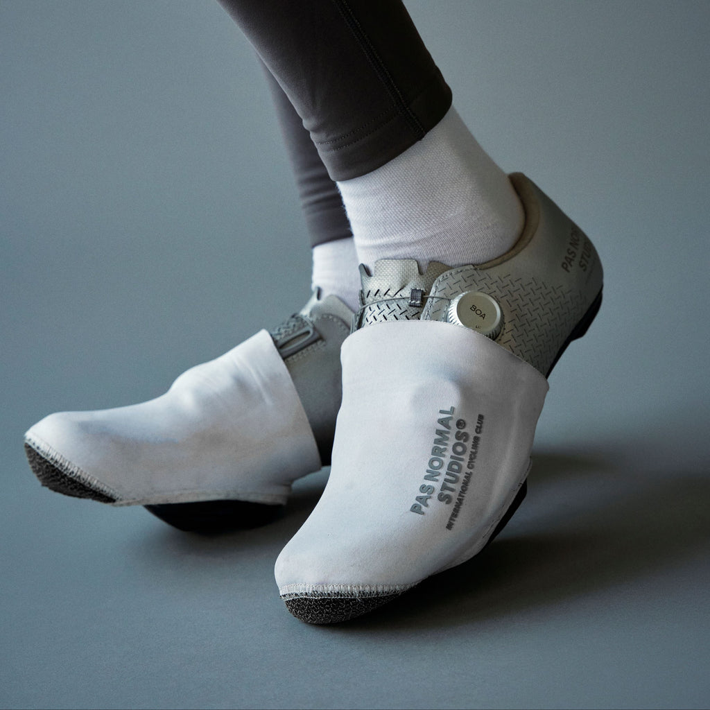Logo Toe Cover - White