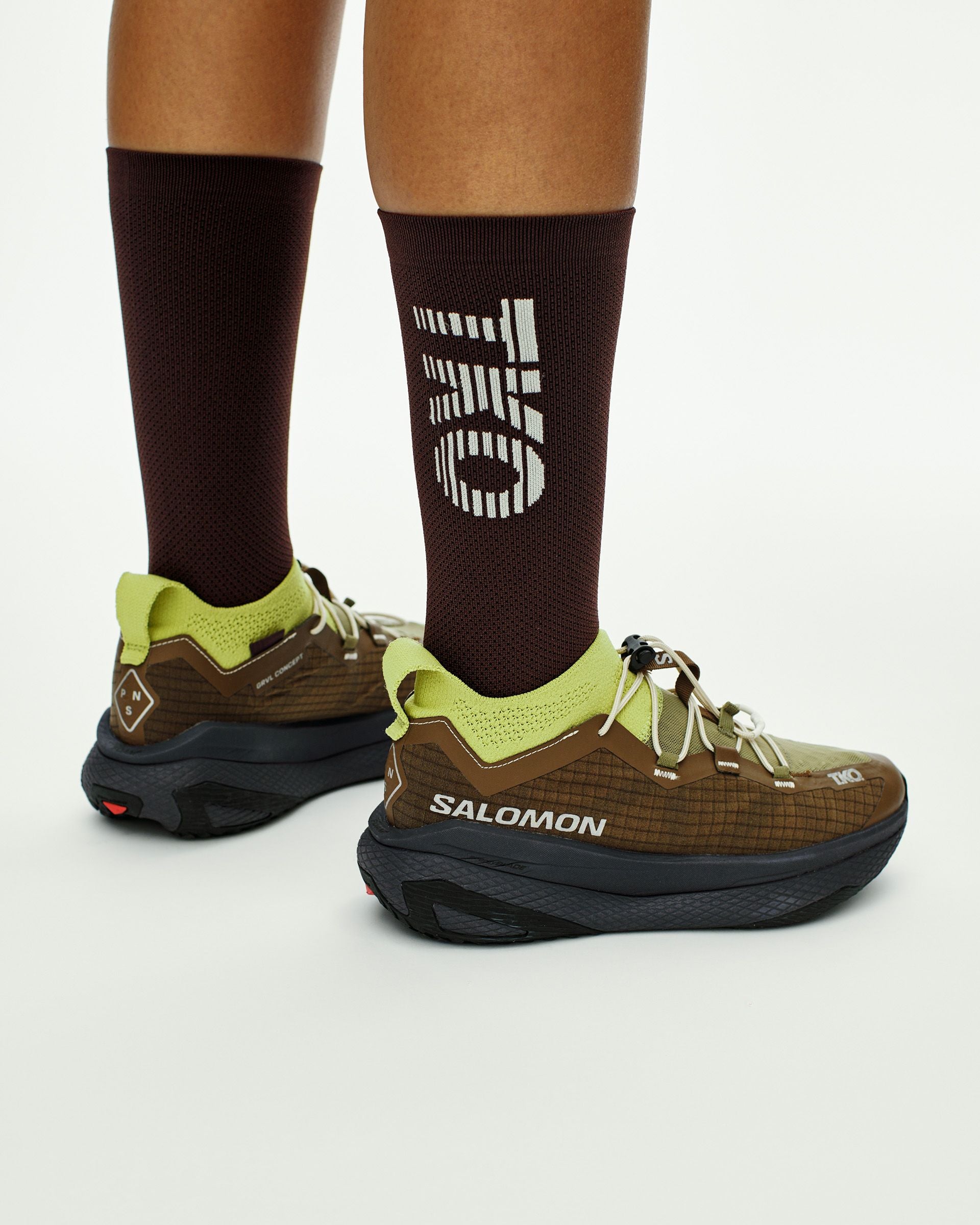T.K.O. Race Socks - Dark Purple