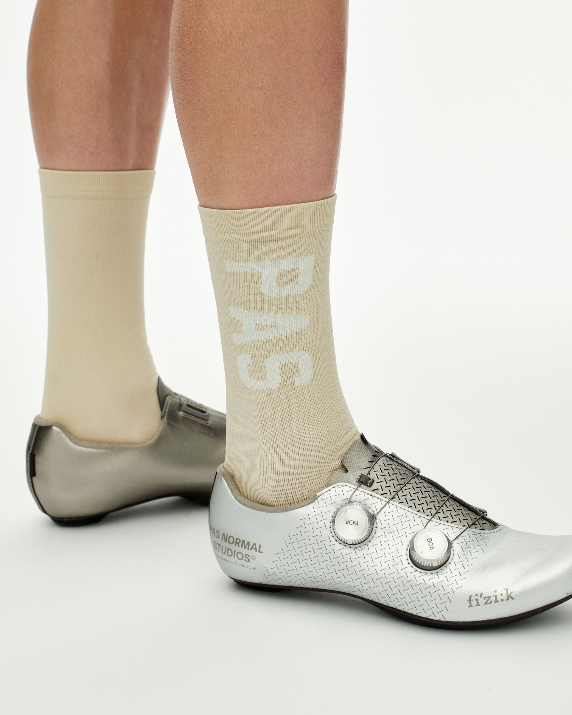 PAS Race Socks - Cream