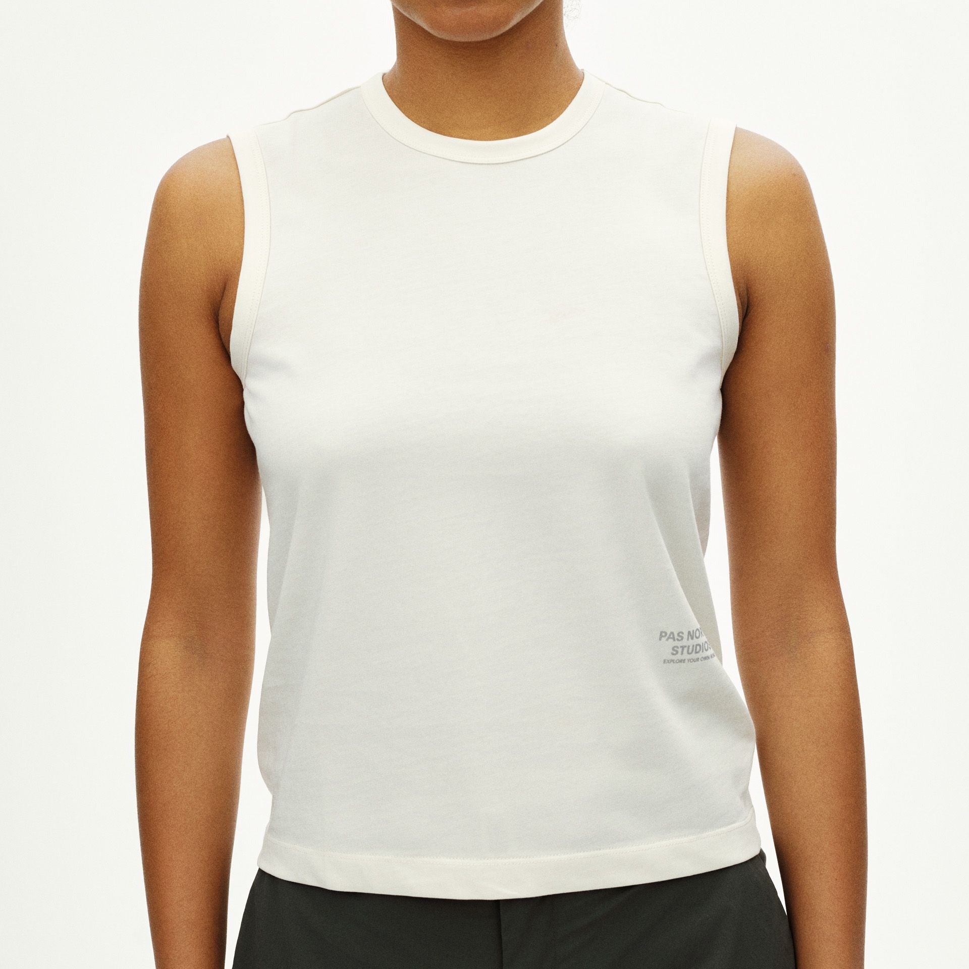 Off-Race Cotton Tech Top - Off White