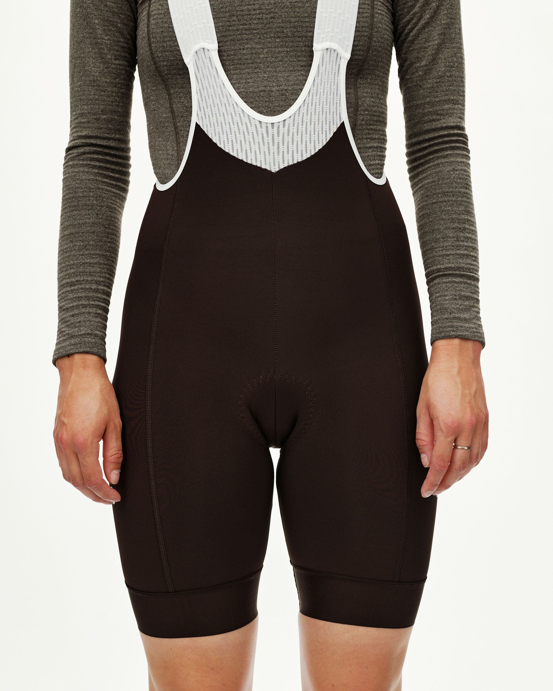 Womens Mechanism Thermal Bibs - Dark Coffee