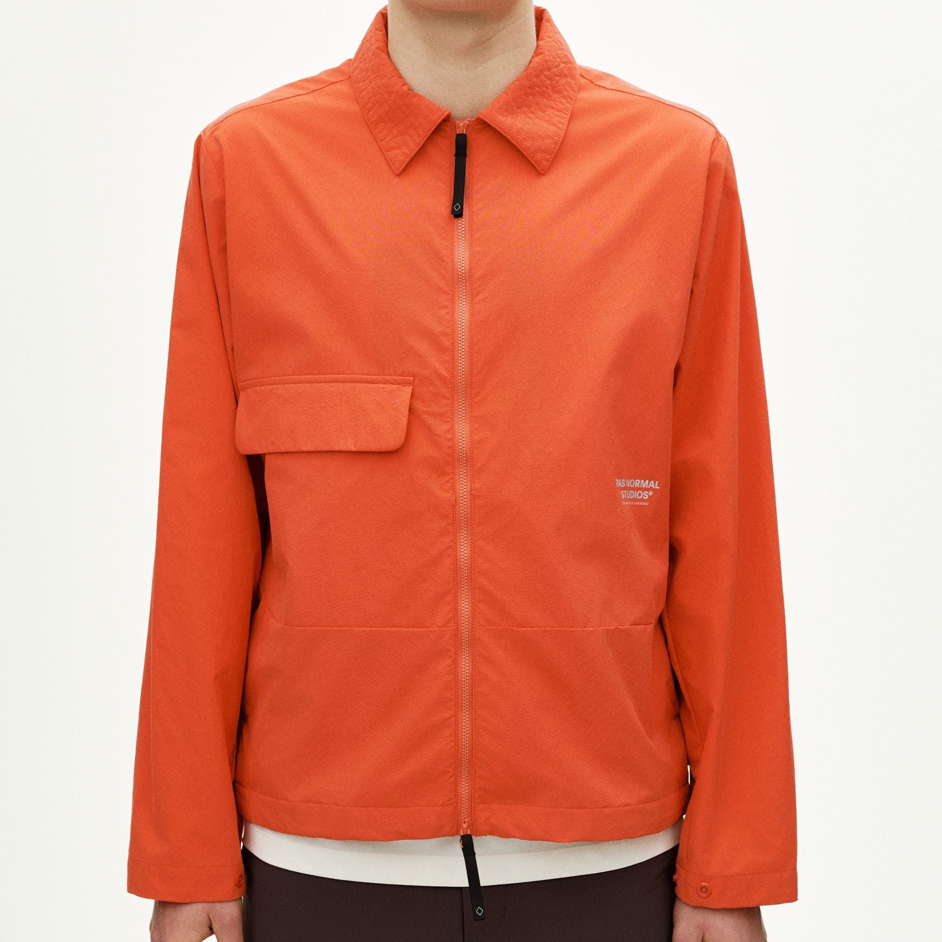 Off-Race Utility Jacket - Hibiscus Orange