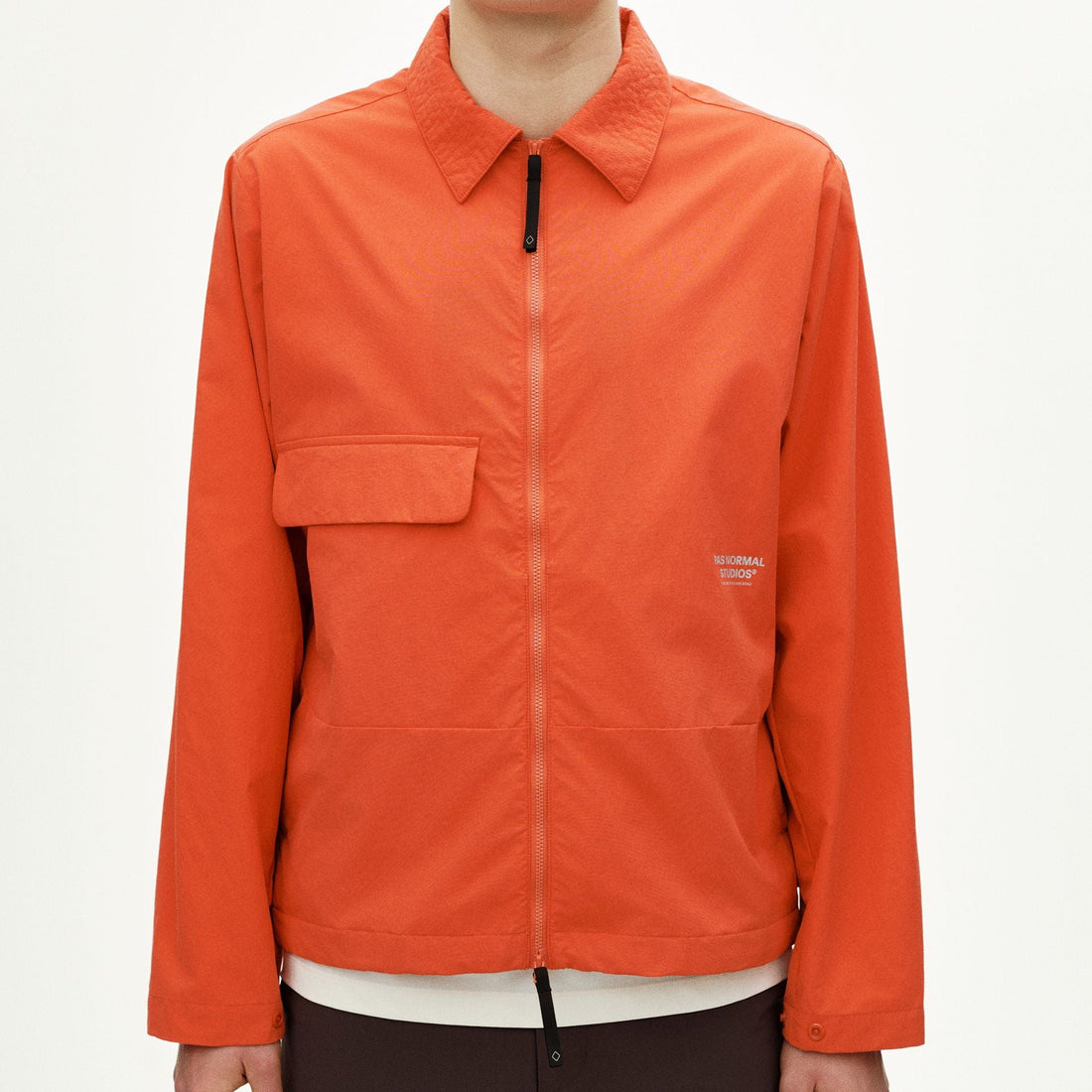 Off-Race Utility Jacket - Hibiscus Orange