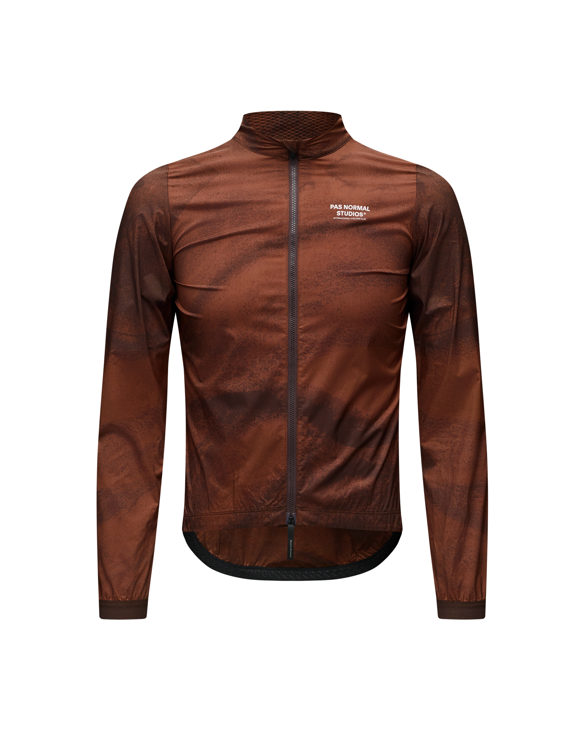 Mechanism Stow Away Jacket - AOP Light brown
