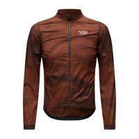 Mechanism Stow Away Jacket - AOP Light brown
