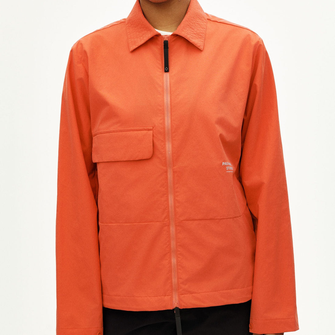 Off-Race Utility Jacket - Hibiscus Orange