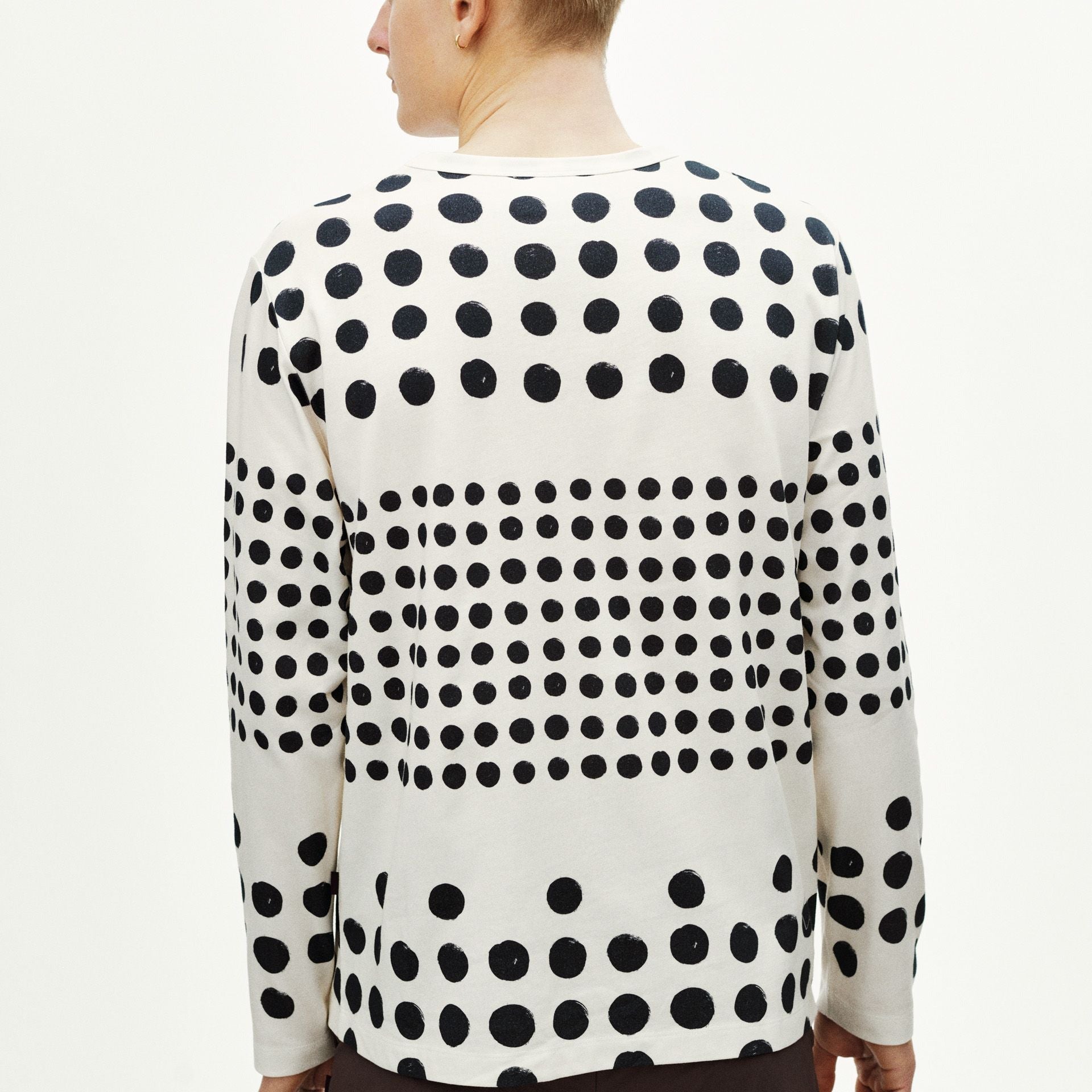 Off-Race Graphic Long Sleeve T-Shirt - Off White