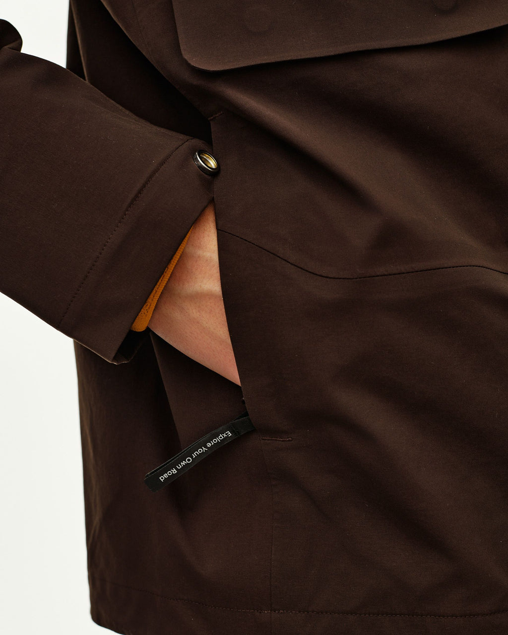 Off-Race 3L Shell Jacket - Dark Coffee
