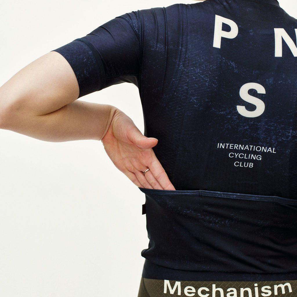 Women´s Mechanism Jersey - AOP Indigo
