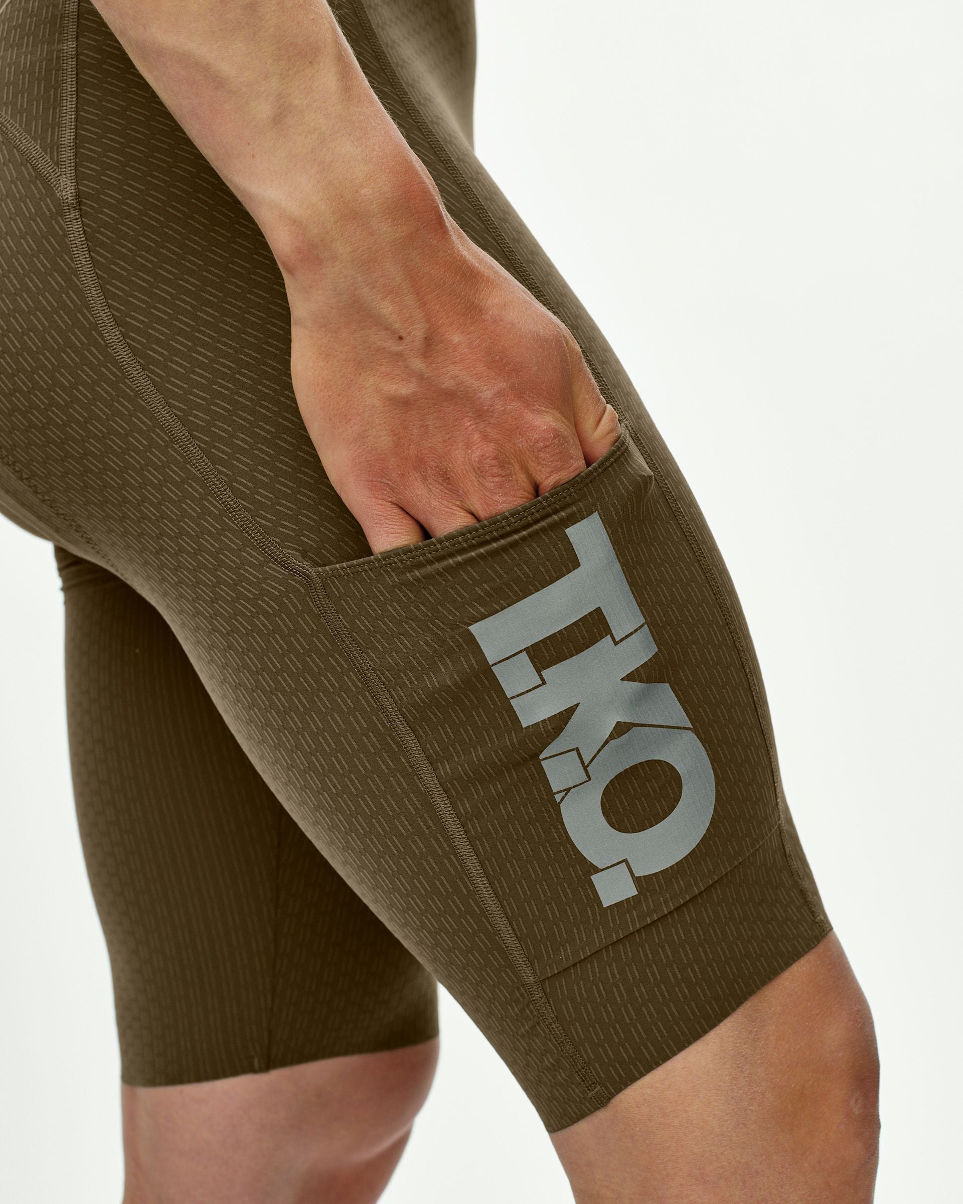T.K.O. Essential Light Cargo Bibs - Dark Stone