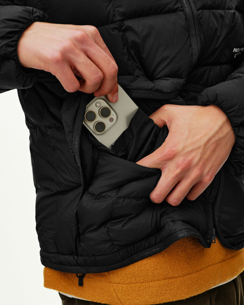 Off-Race Down Liner Jacket - Black