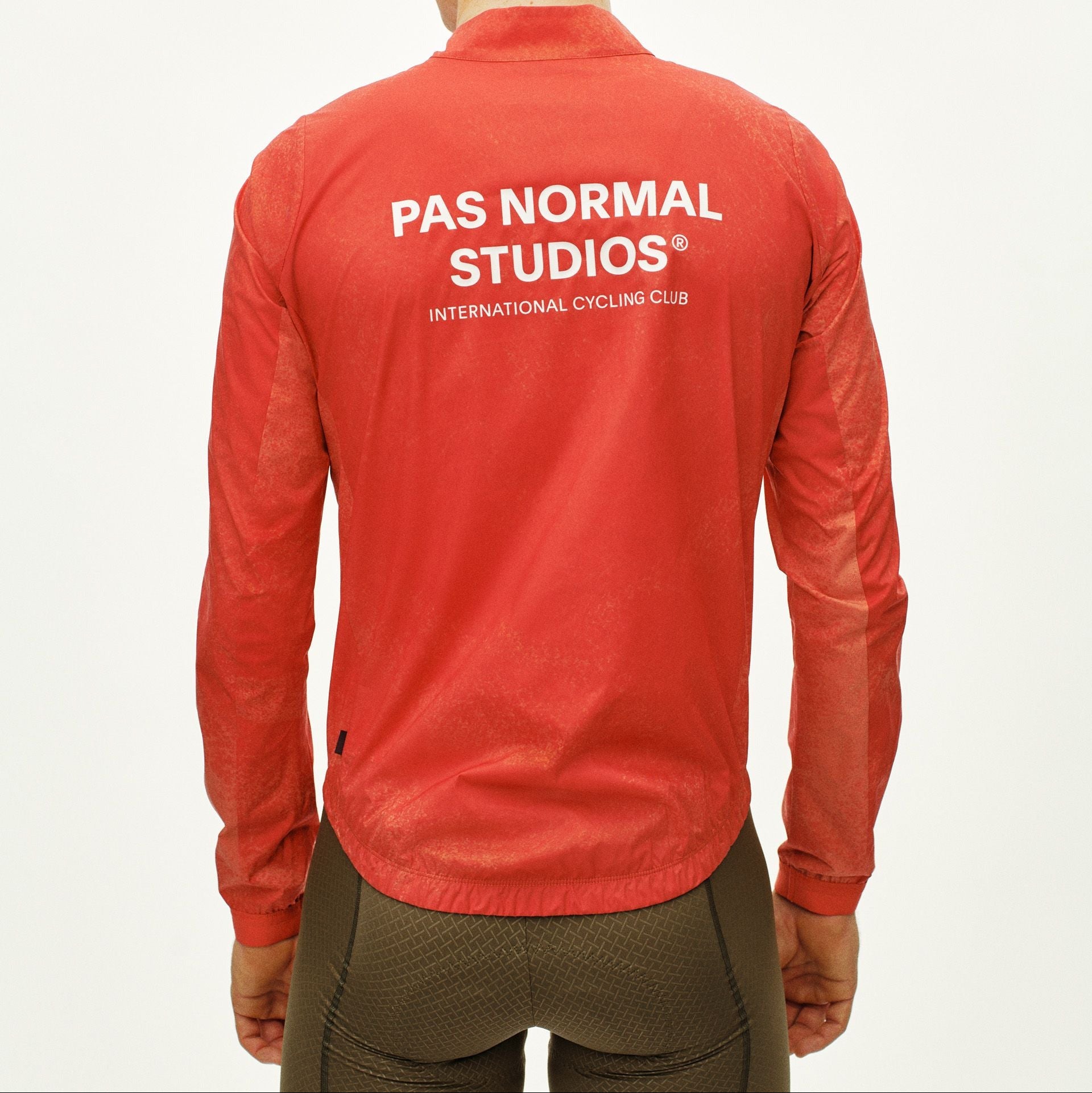 Mechanism Stow Away Jacket - AOP Hibiscus Orange