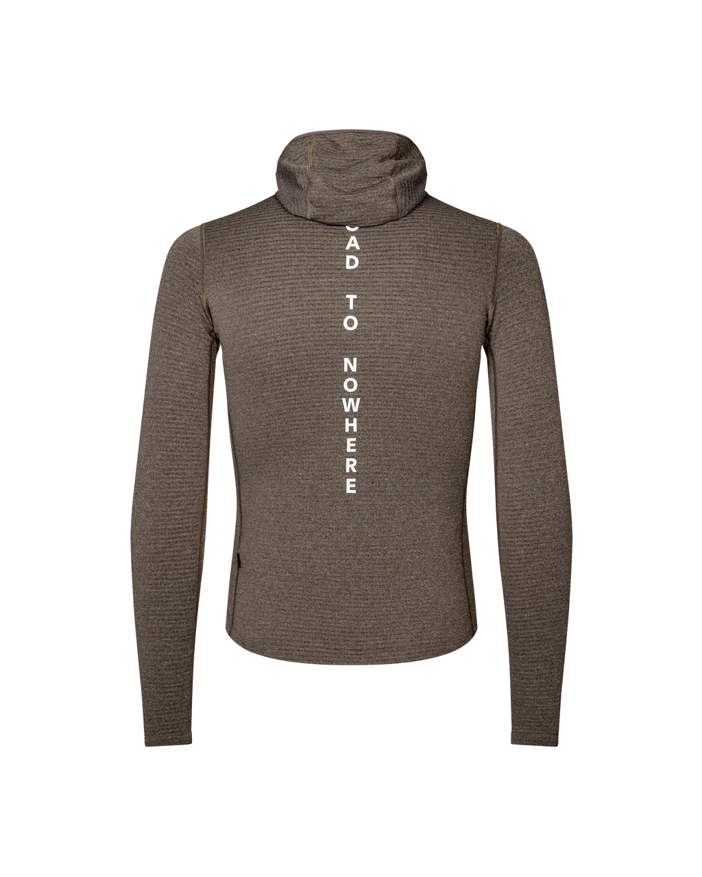 Thermal Hooded Windproof Baselayer - Dark Coffee