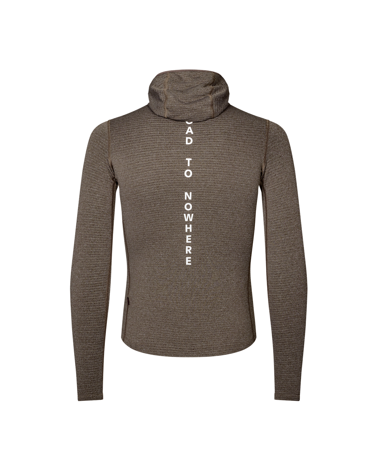 Thermal Hooded Windproof Baselayer - Dark Coffee