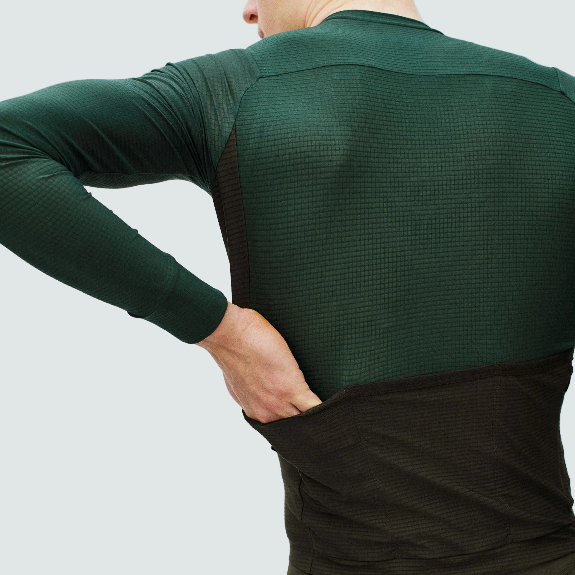 Mechanism Pro Long Sleeve Jersey - Petroleum / Dark Olive