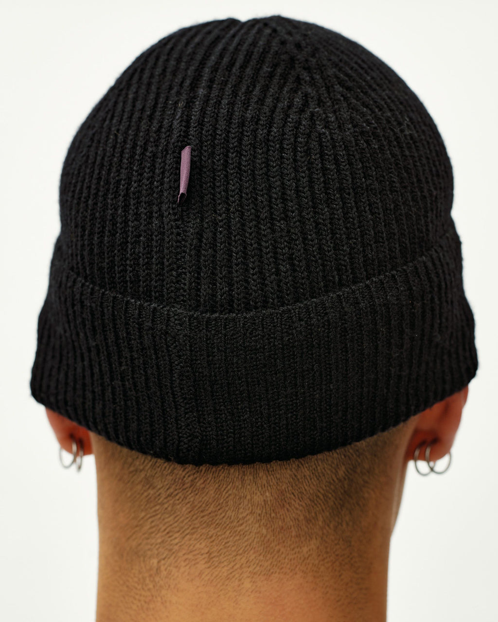 Off-Race Merino Knit Beanie - Black